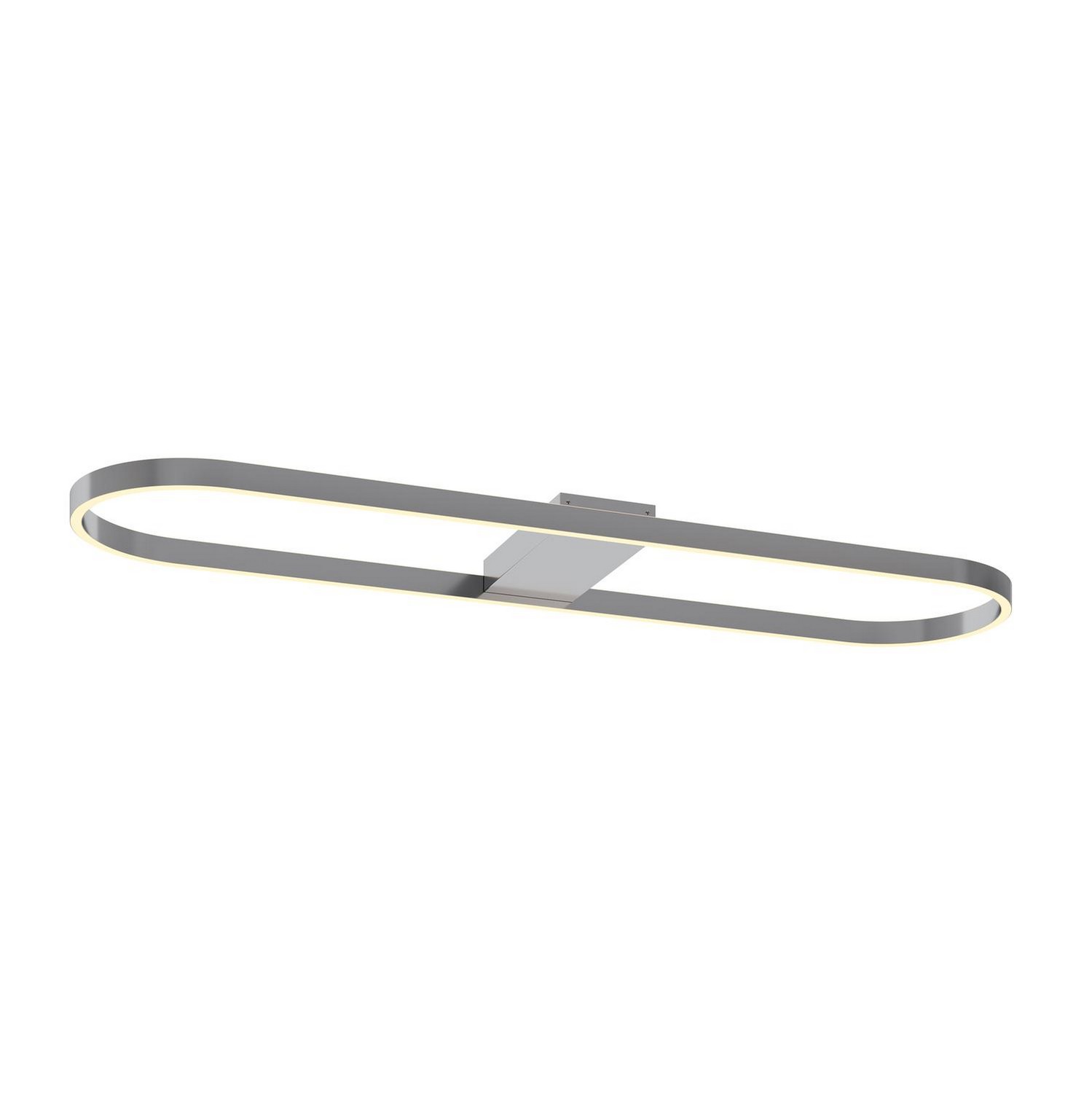 AFX Lighting Glo LED Linear Semi-Flush Mount in Satin Nickel - GLOL4812L30D1SN