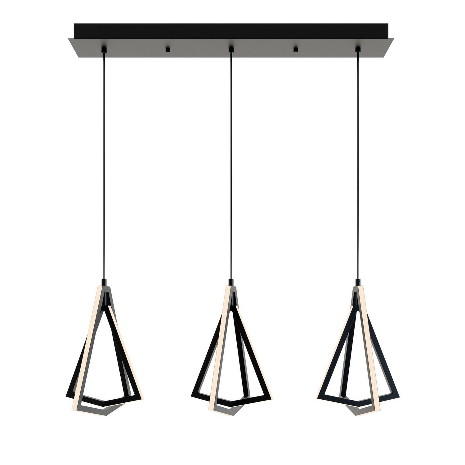AFX Lighting Gianna LED Pendant in Black - GNAP15L30D1BKLNR3