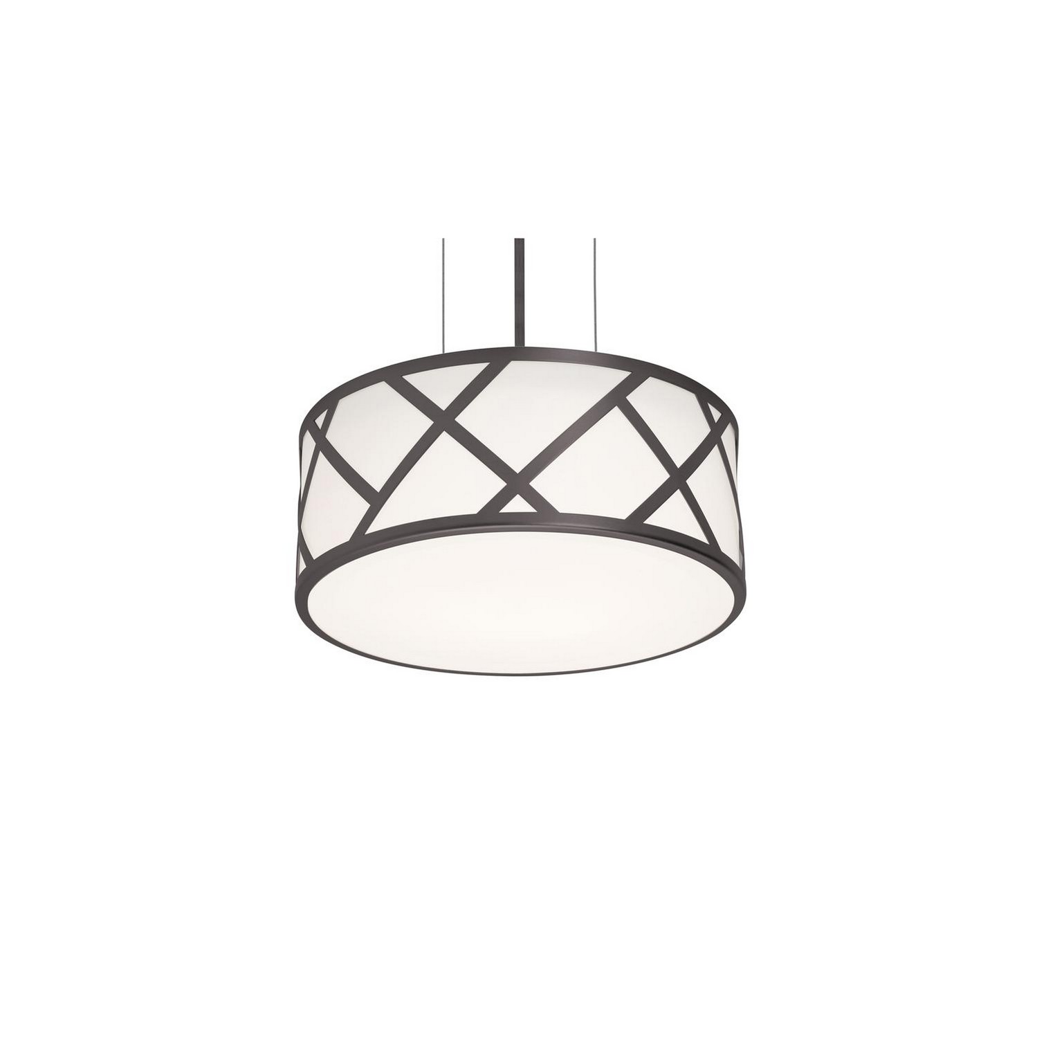 AFX Lighting Haven Two Light Pendant in Black - HVNP13MBBK