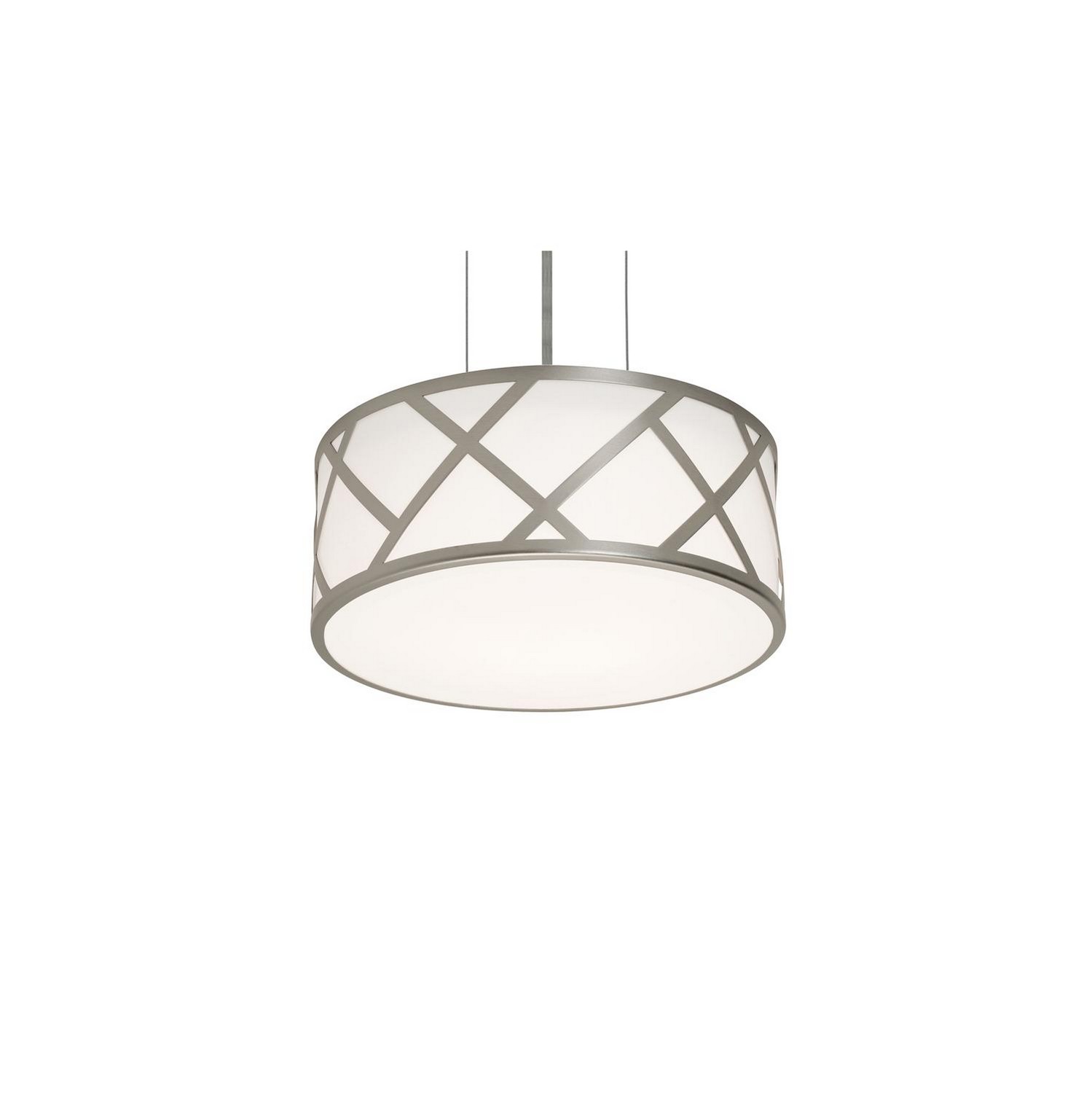AFX Lighting Haven Two Light Pendant in Satin Nickel - HVNP13MBSN