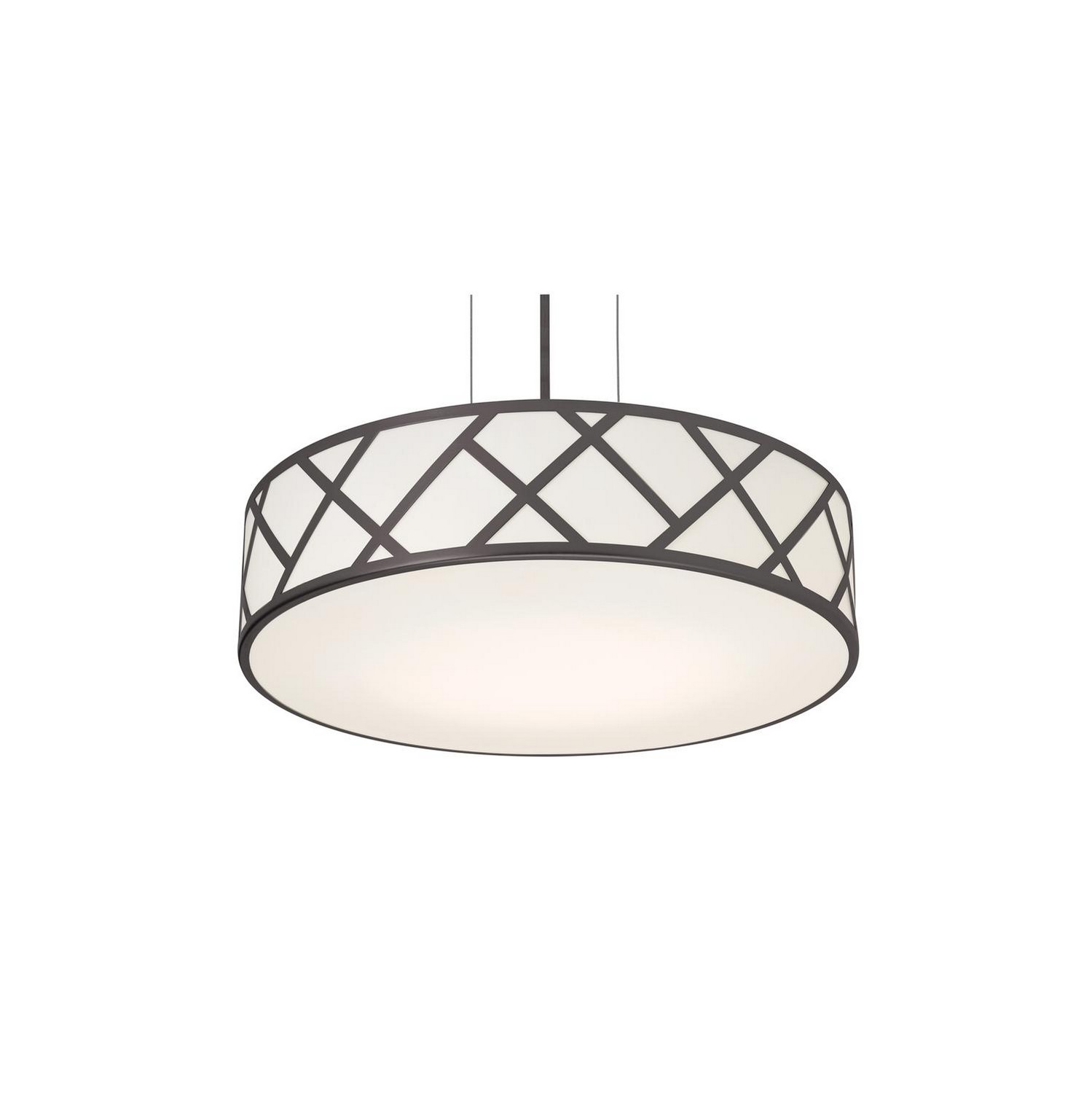 AFX Lighting Haven LED Pendant in Black - HVNP17LAJUDBK