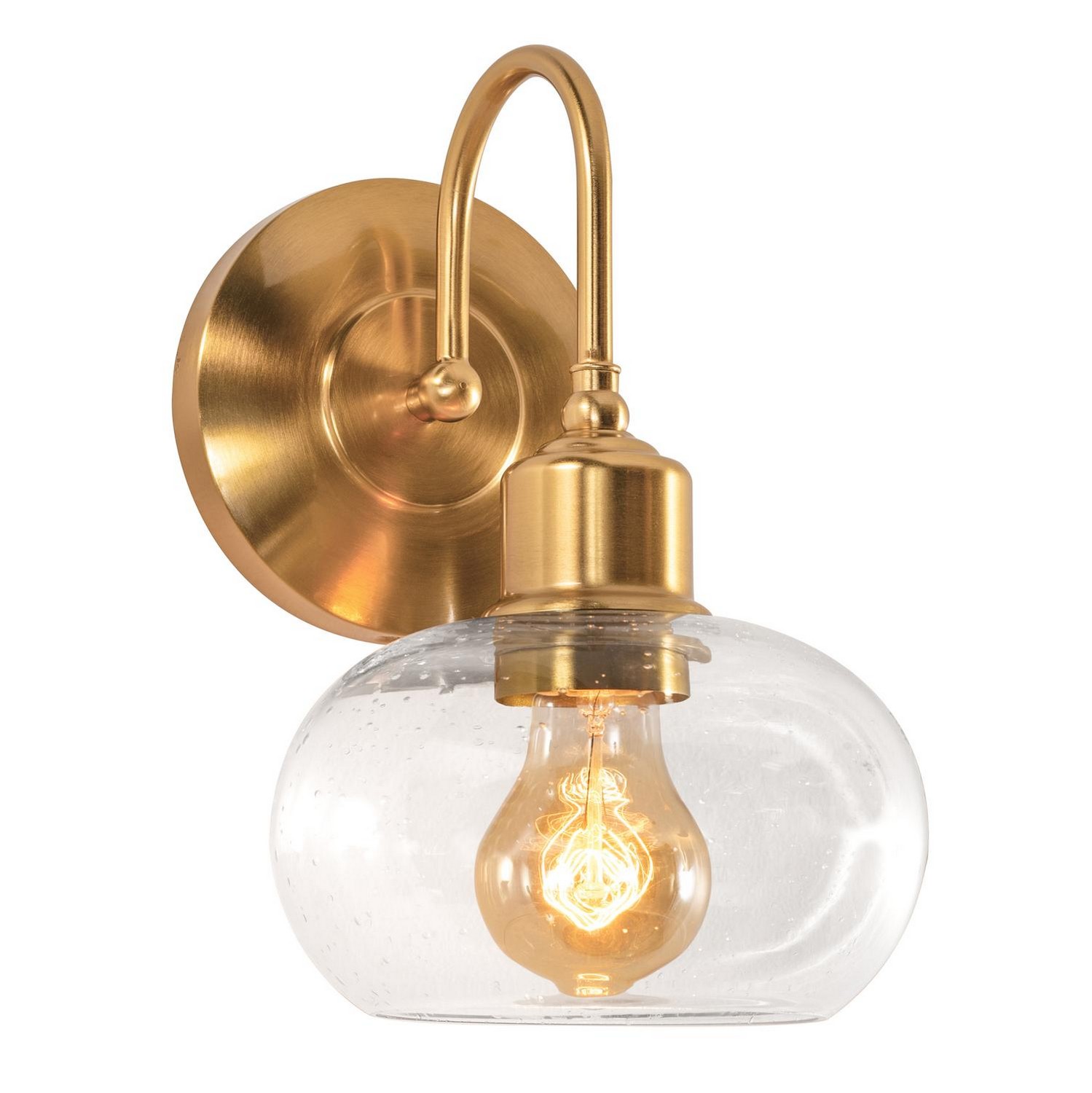AFX Lighting Laney One Light Wall Sconce in Vintage Gold - LNYS0710MBVG