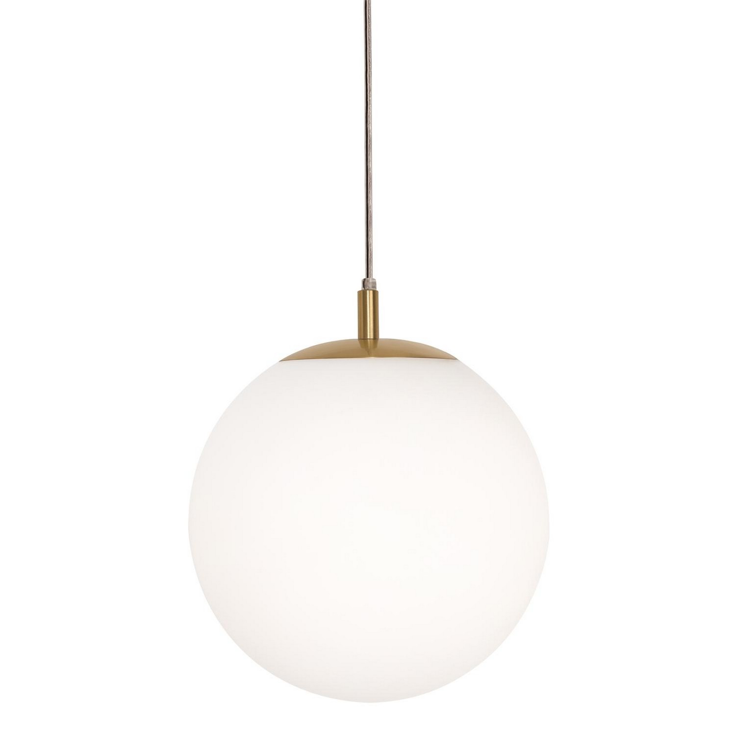 AFX Lighting Loretto One Light Pendant in Satin Brass - LRTP11MBSB