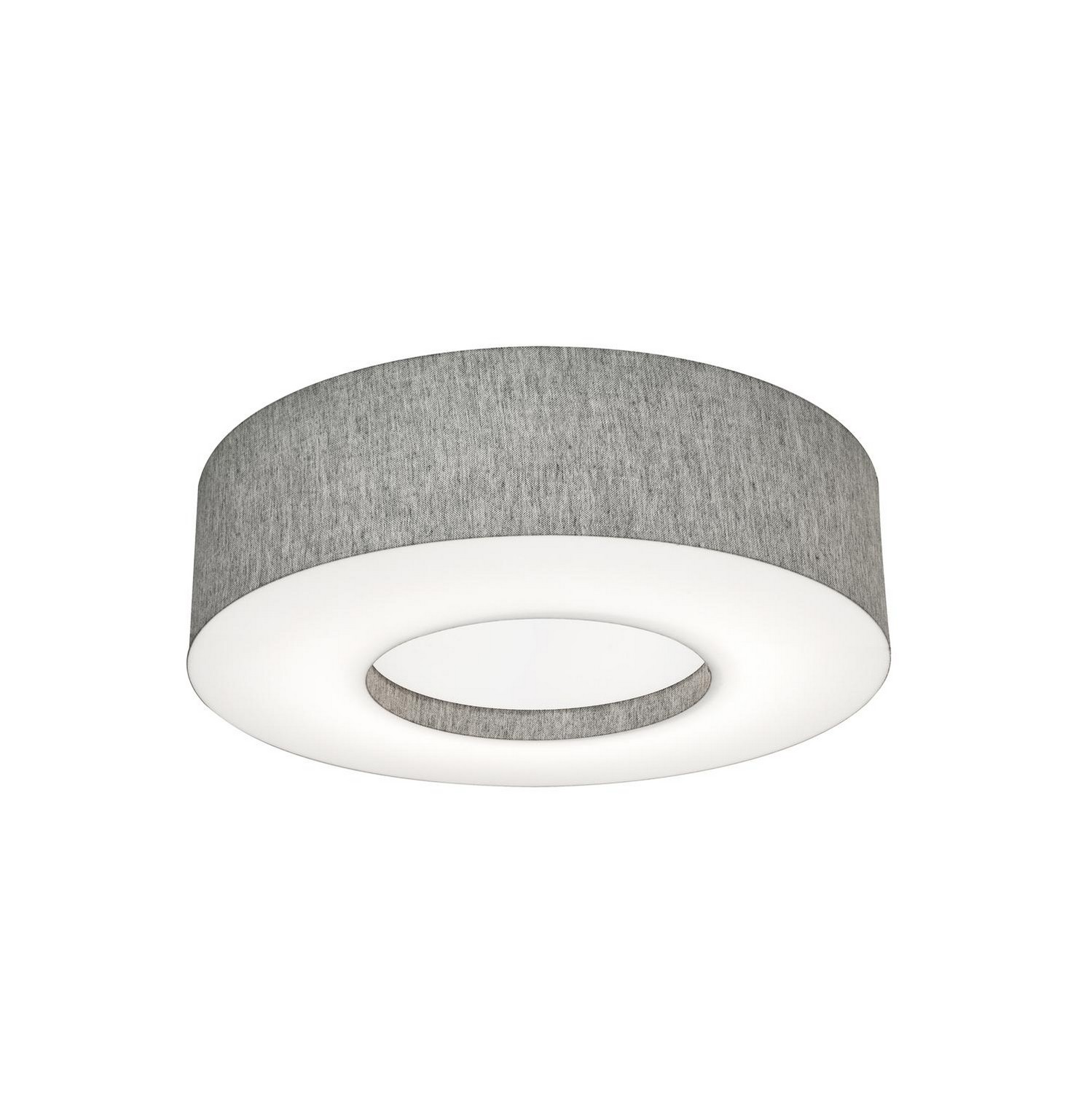 AFX Lighting Montclair Two Light Flush Mount in Grey - MCF1932MB-GY