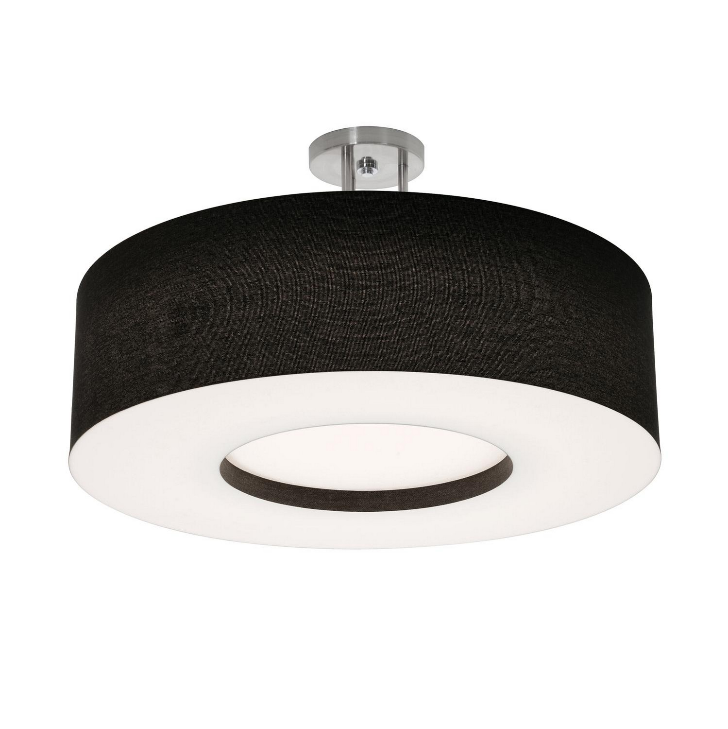 AFX Lighting Montclair LED Flush Mount in Satin Nickel - MCF2432L5AJUD-BKSF