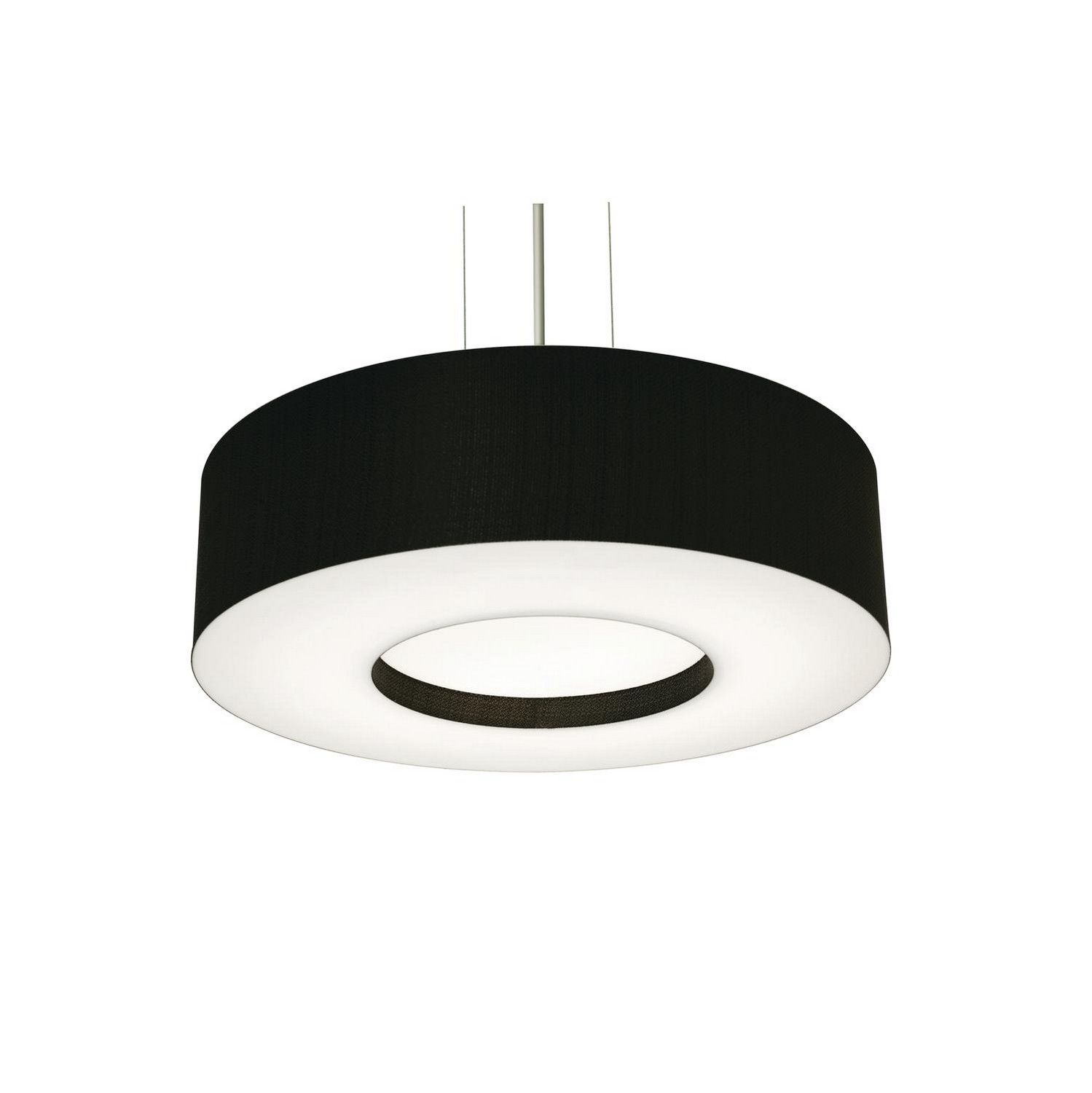 AFX Lighting Montclair Three Light Pendant in Satin Nickel - MCP1932MBSN-BK