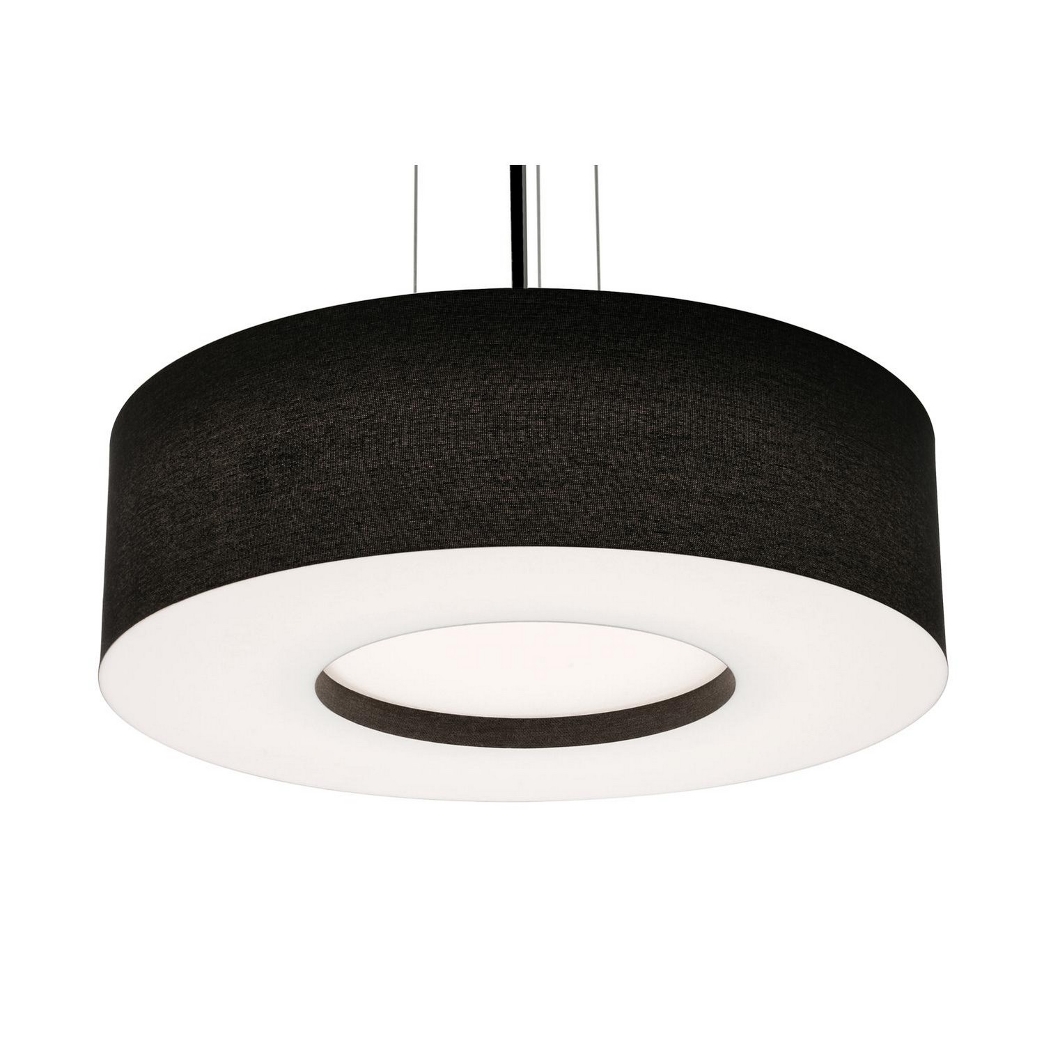 AFX Lighting Montclair Three Light Pendant in Black - MCP2432MBBK-BK