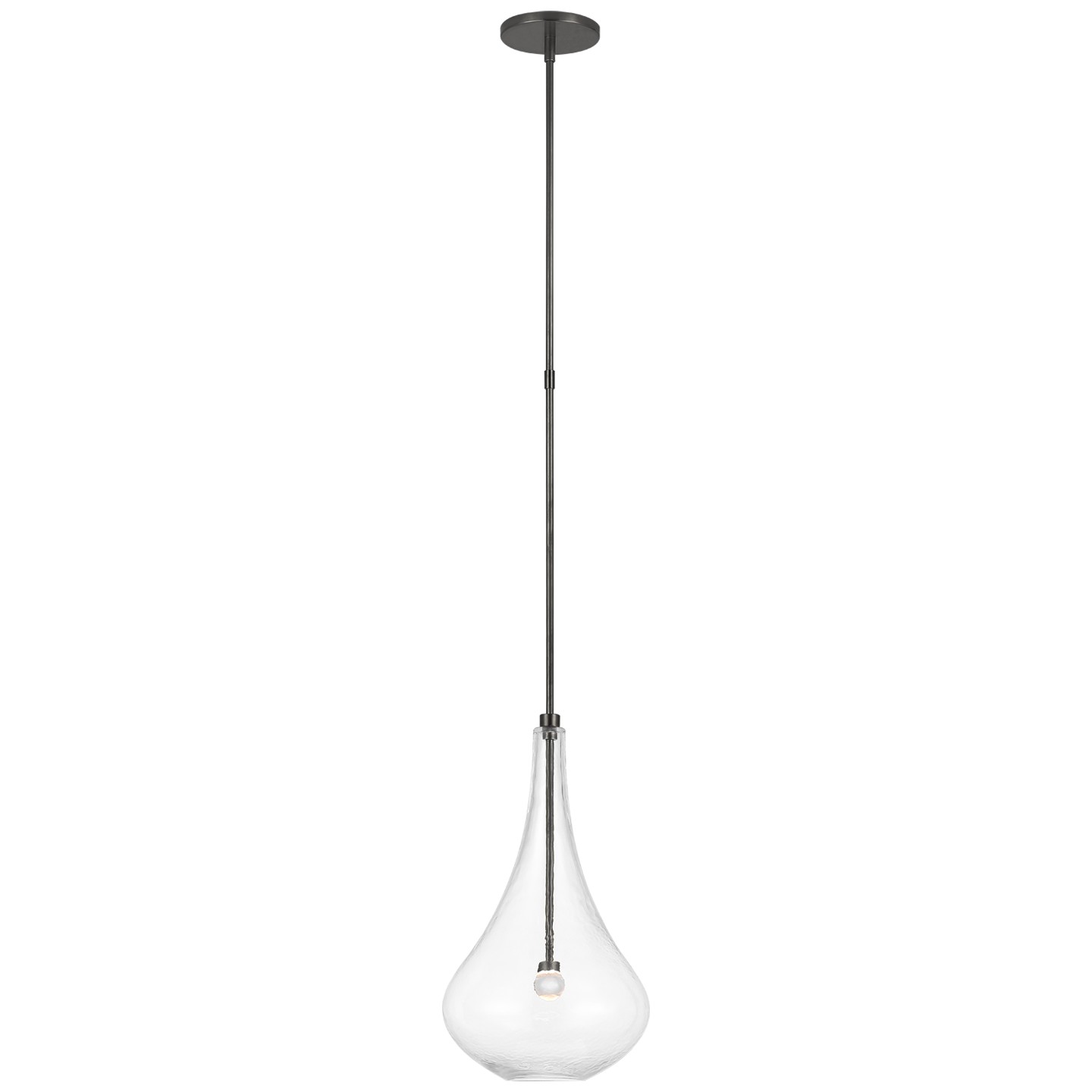 Visual Comfort Signature Lomme LED Pendant in Gun Metal - CD 5027GM-CG