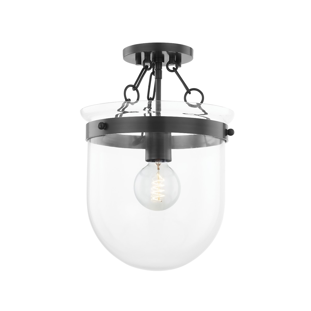 Dunbar 1-Light Semi… - image
