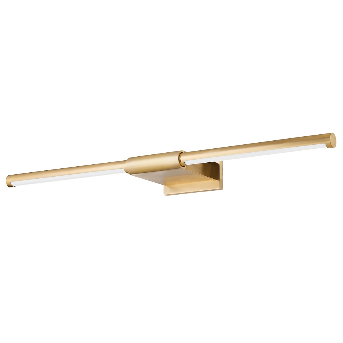 Hudson Valley Jerome LED Picture Light in Aged Brass - 4930-AGB