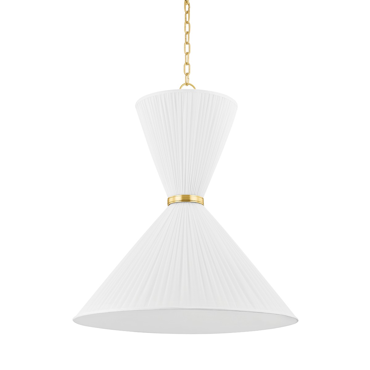 Hudson Valley Enid Two Light Pendant in Aged Brass - 5930-AGB