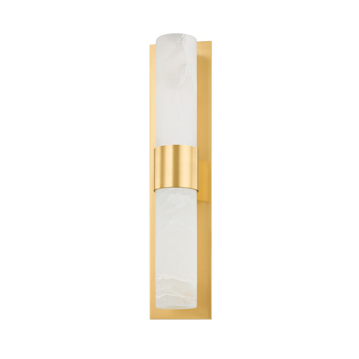 Hudson Valley Stowe Two Light Wall Sconce in Aged Brass - 8921-AGB