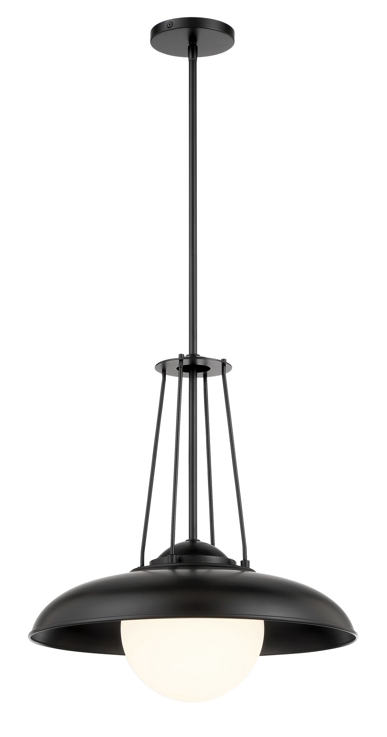 Coal Mini Pendant from the Schooner Ridge Collection