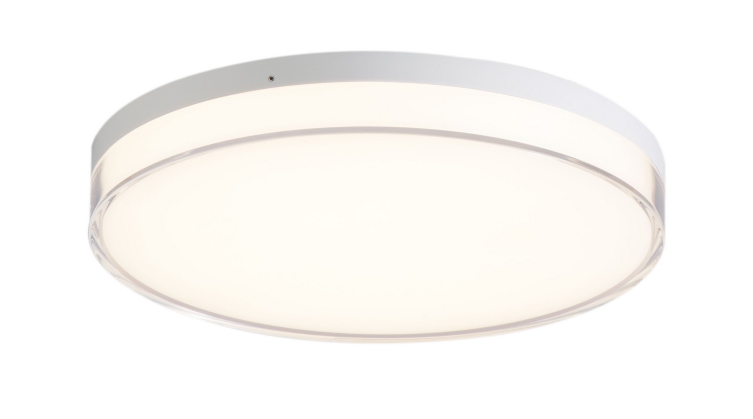 White Led Flush Mou… - image