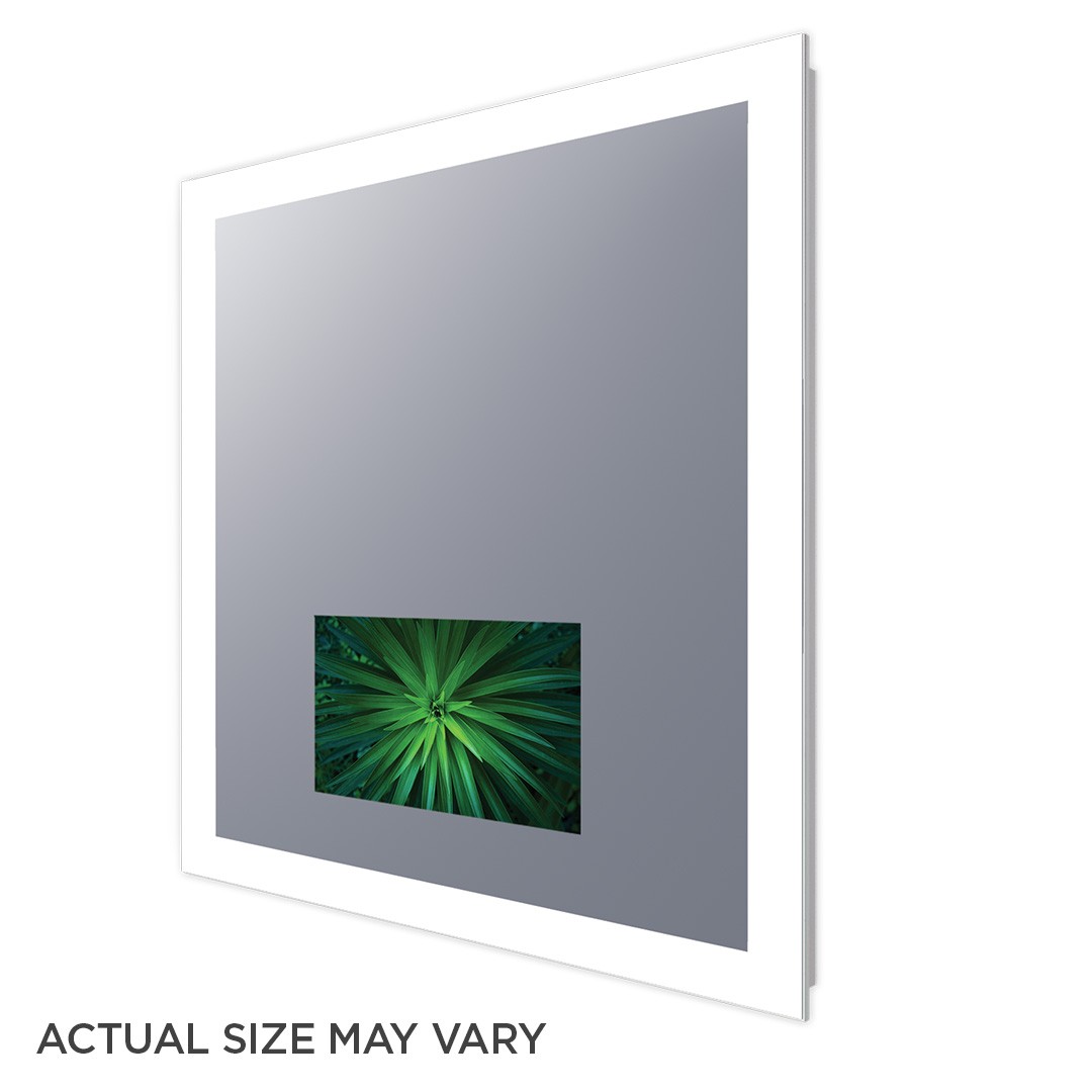 Silhouette with 21" TV Lighted Mirror with TV