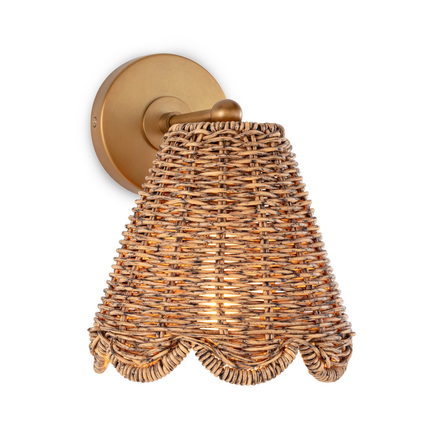 Photos - Chandelier / Lamp Regina Andrew Detroit Natural Wall Sconce from the Kismet Collection 15-1195NB