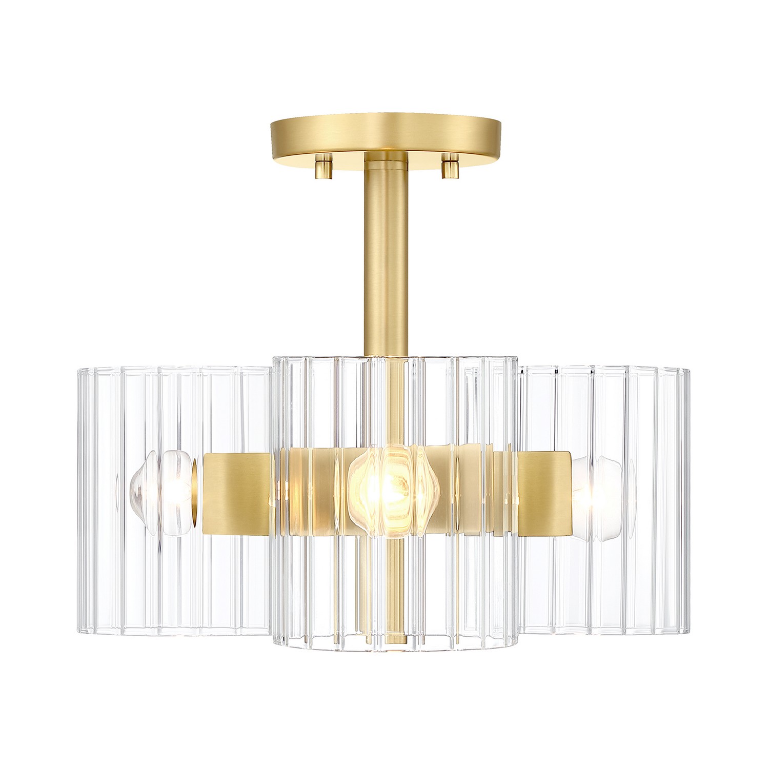 Aries 3-Light Semi-… - image