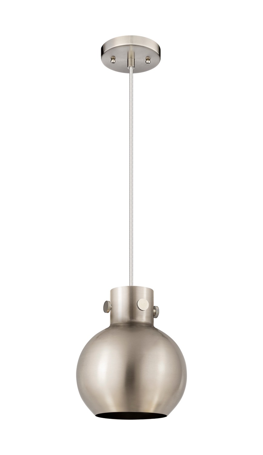 One Light Pendant by Innovations - Downtown Urban Collection, Satin Nickel Finish - 410-1PS-SN-M410-8SN