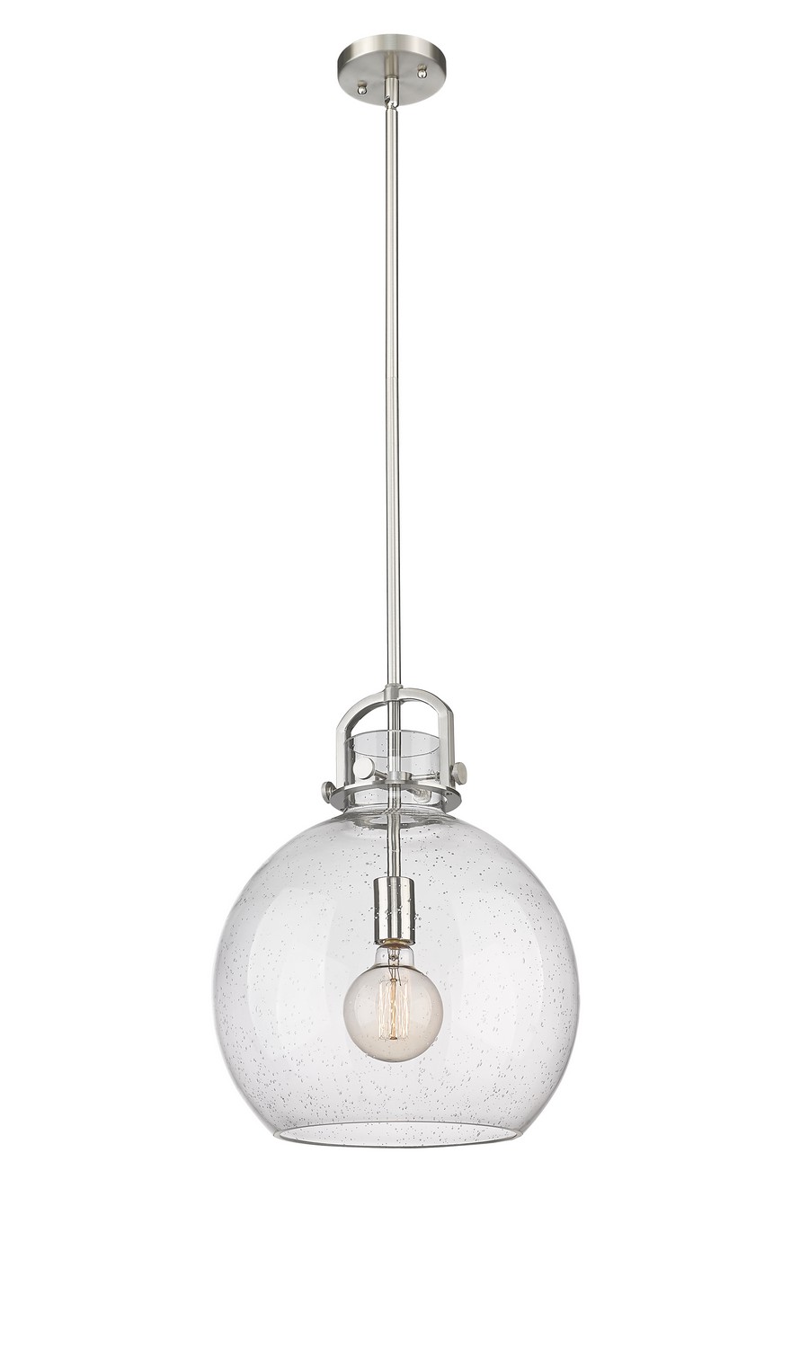 One Light Pendant by Innovations - Downtown Urban Collection, Satin Nickel Finish - 410-1SL-SN-G410-14SDY