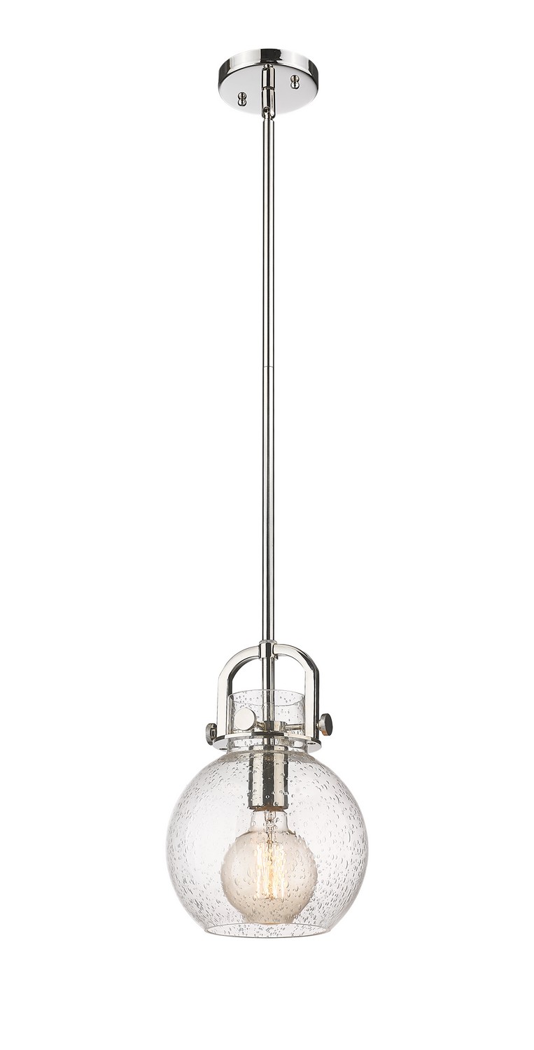 One Light Mini Pendant by Innovations - Downtown Urban Collection, Polished Nickel Finish - 410-1SS-PN-G410-8SDY