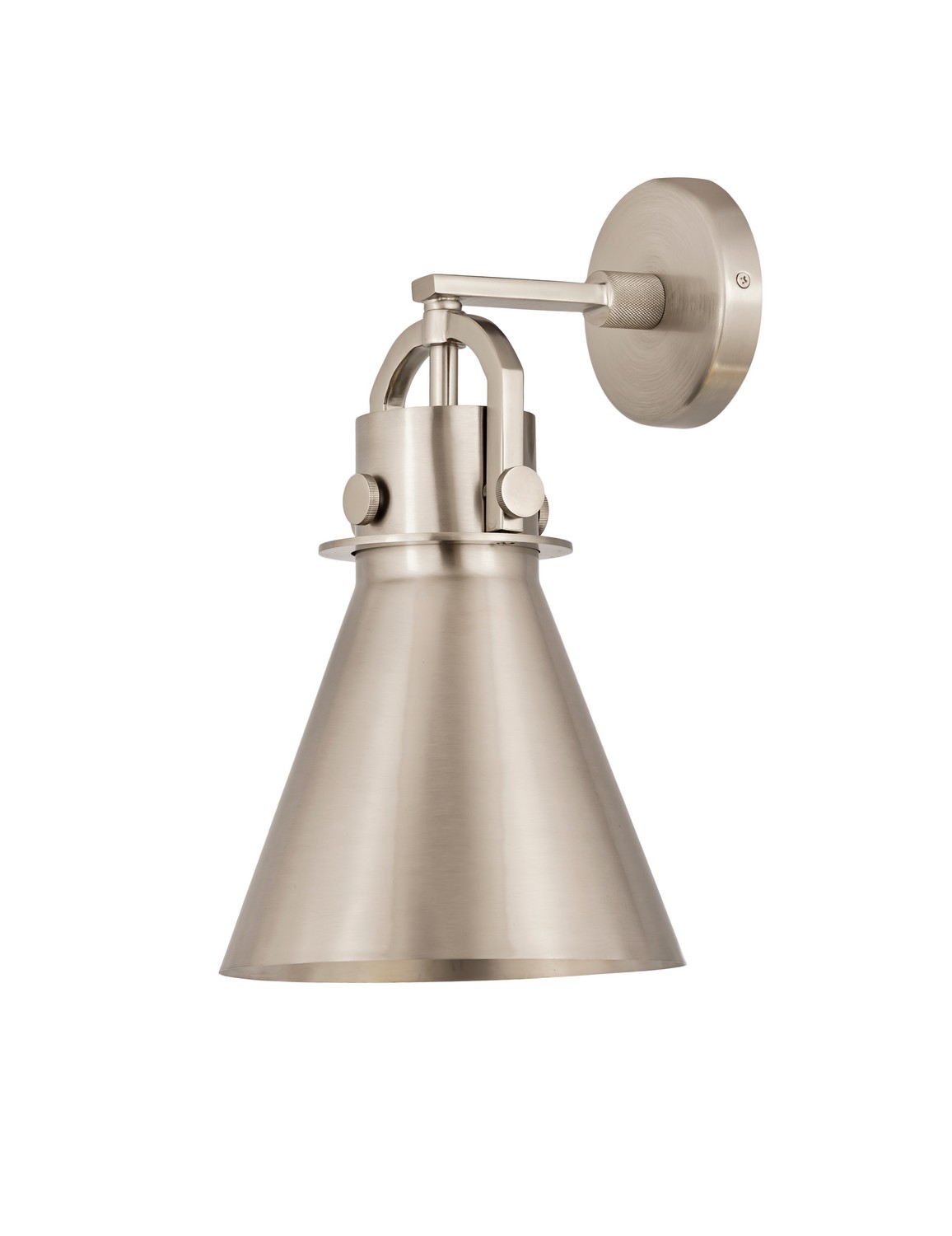 One Light Wall Sconce by Innovations - Downtown Urban Collection, Satin Nickel Finish - 410-1W-SN-M411-8SN