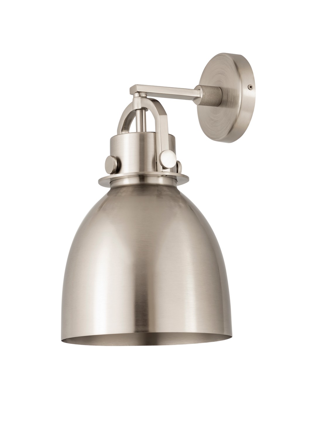 One Light Wall Sconce by Innovations - Downtown Urban Collection, Satin Nickel Finish - 410-1W-SN-M412-8SN