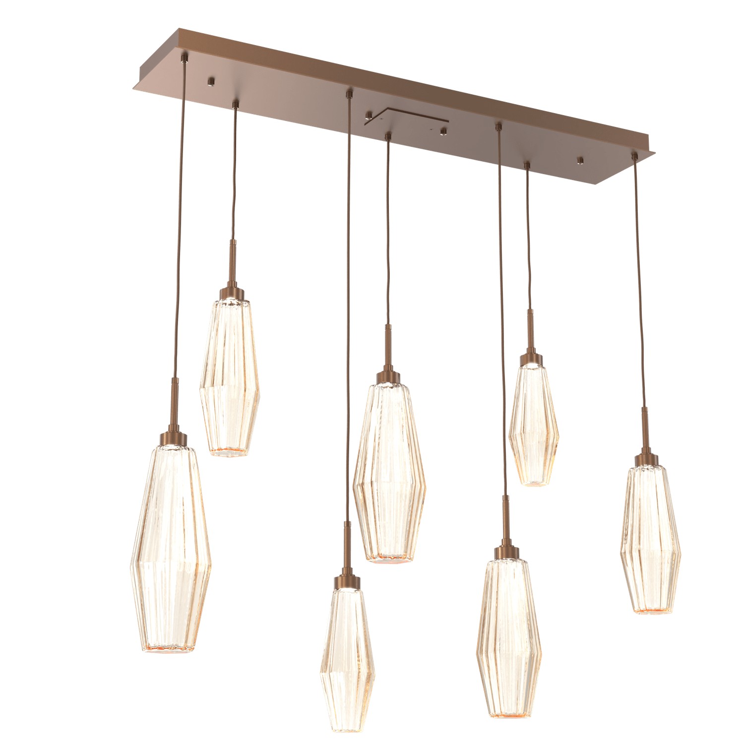 Hammerton Studio Aalto LED Multi-Port in Burnished Bronze - PLB0049-07-BB-RA-C01-L1