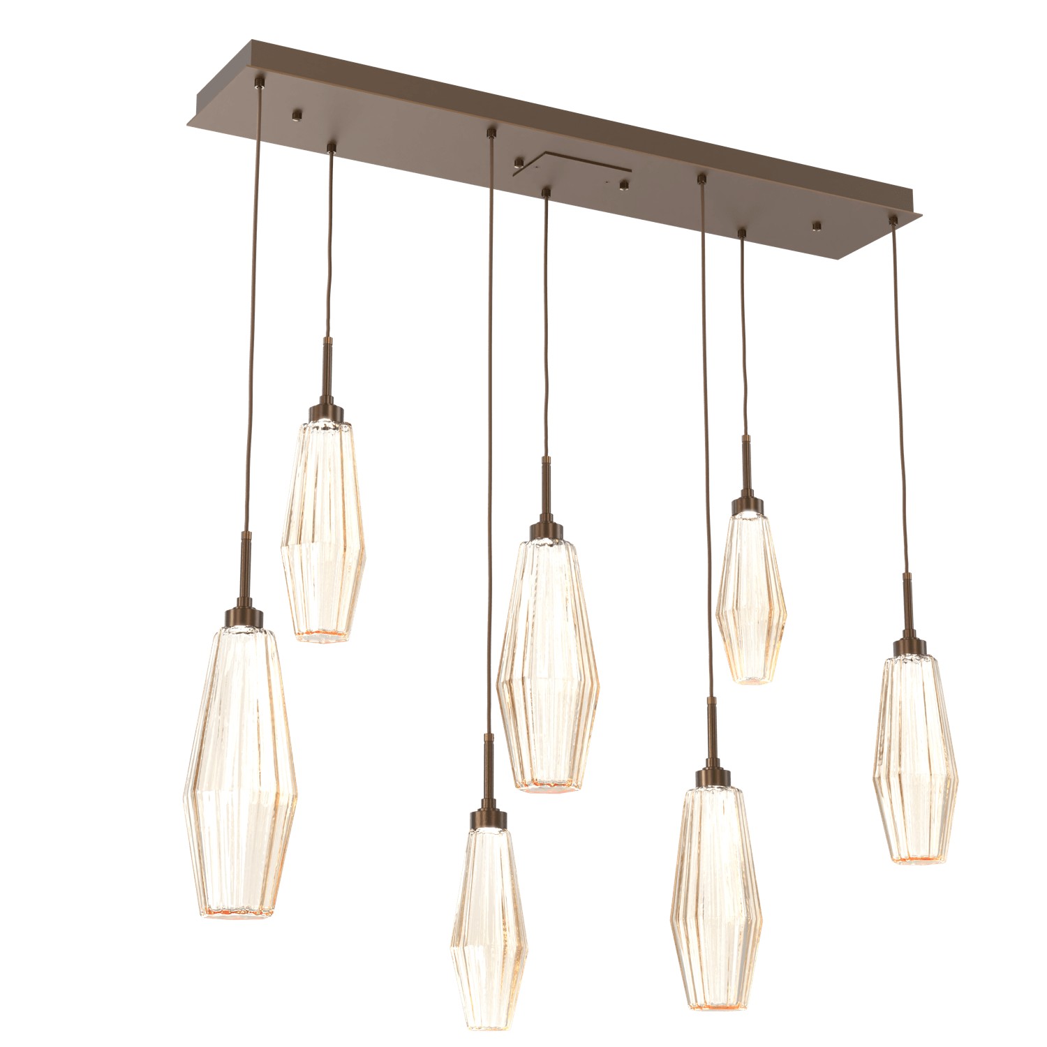 Hammerton Studio Aalto LED Multi-Port in Flat Bronze - PLB0049-07-FB-RA-C01-L3