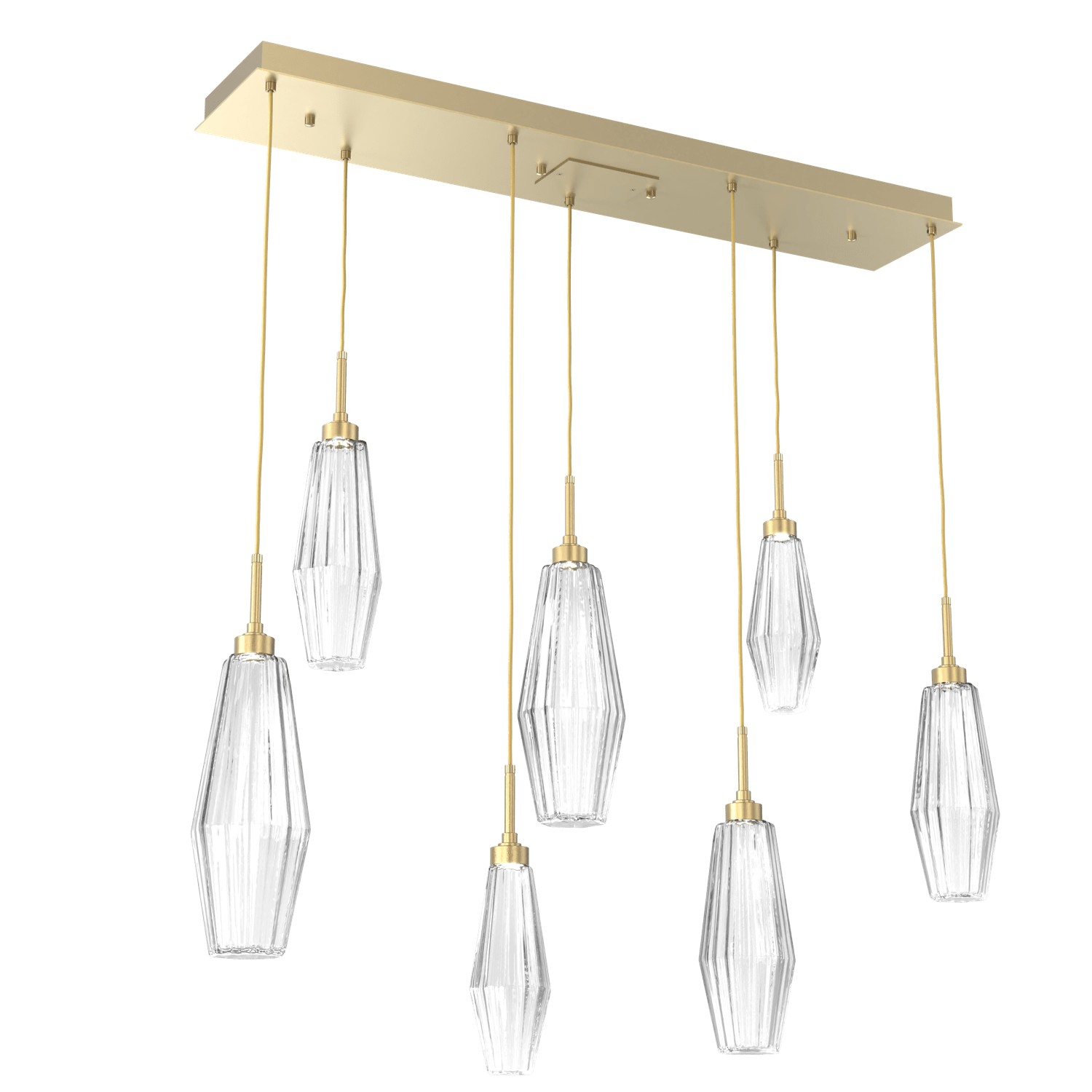 Hammerton Studio Aalto LED Multi-Port in Gilded Brass - PLB0049-07-GB-RC-C01-L3
