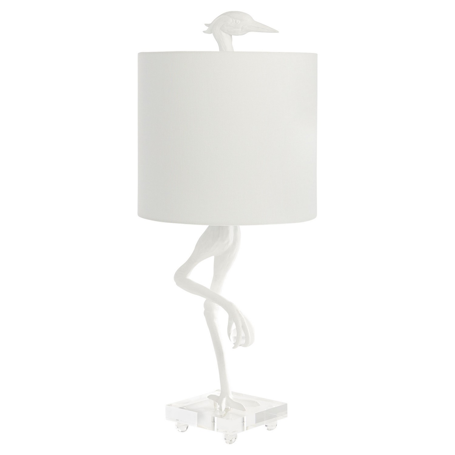 White Table Lamp - image