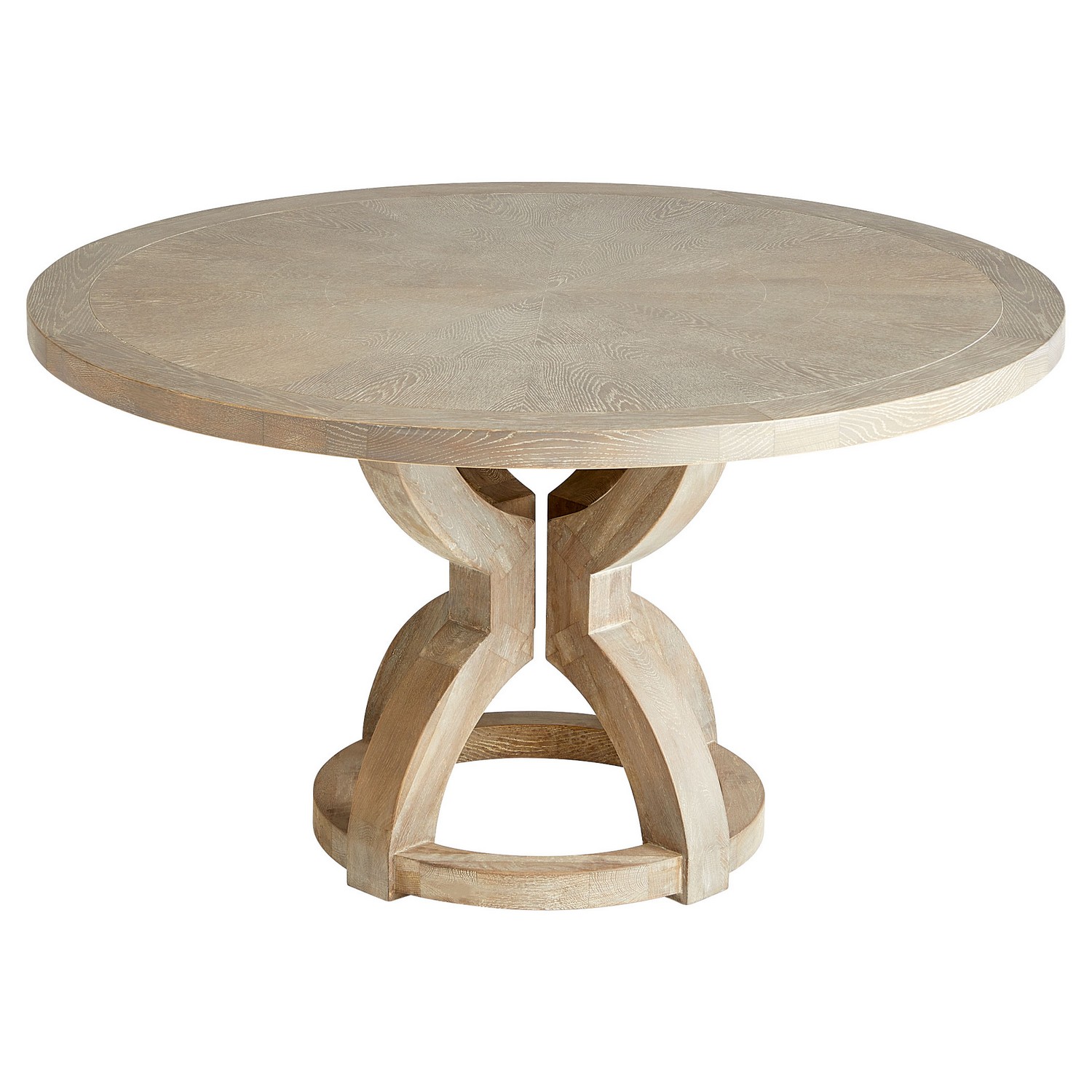 Photos - Floodlight / Street Light Cyan Design Washed Oak Dining Table 11570