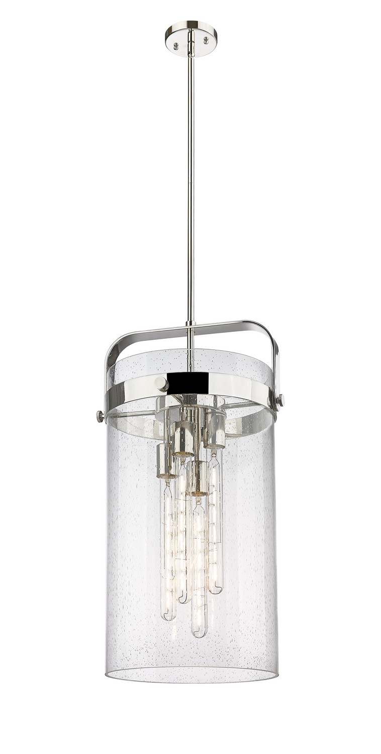 Four Light Pendant by Innovations - Downtown Urban Collection, Polished Nickel Finish - 413-4SL-PN-G413-4S-12SDY