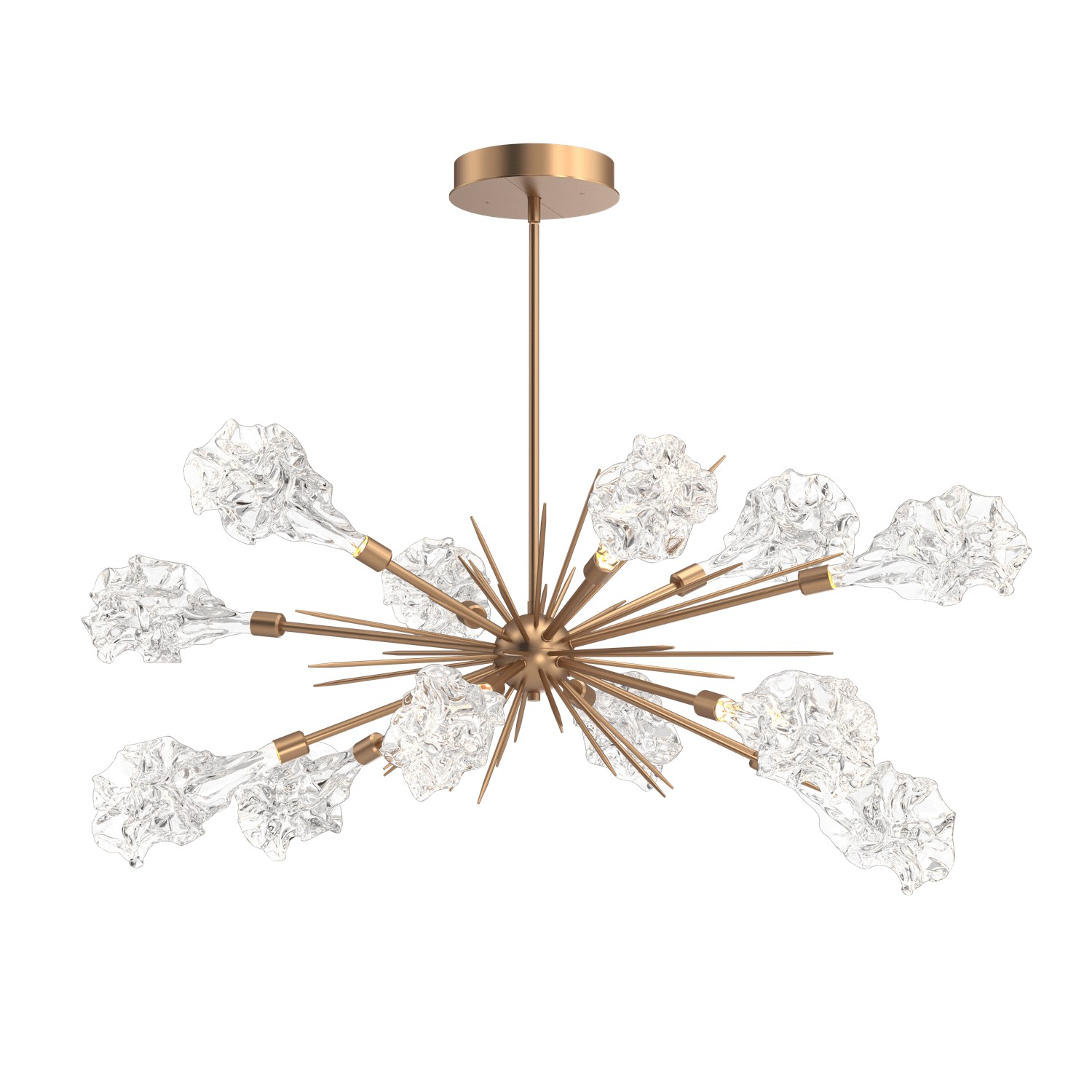 Hammerton Studio Blossom LED Lantern in Novel Brass - PLB0059-0A-NB-BC-001-L3