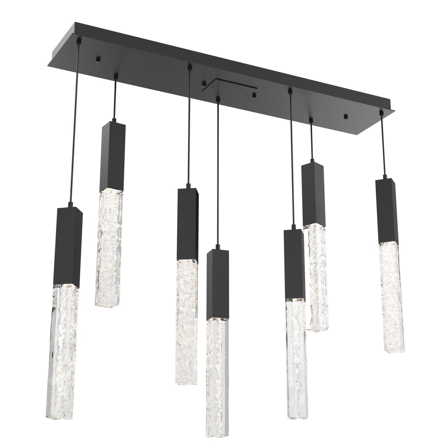 Hammerton Studio Axis LED Multi-Port in Matte Black - PLB0060-07-MB-GC-C01-L3