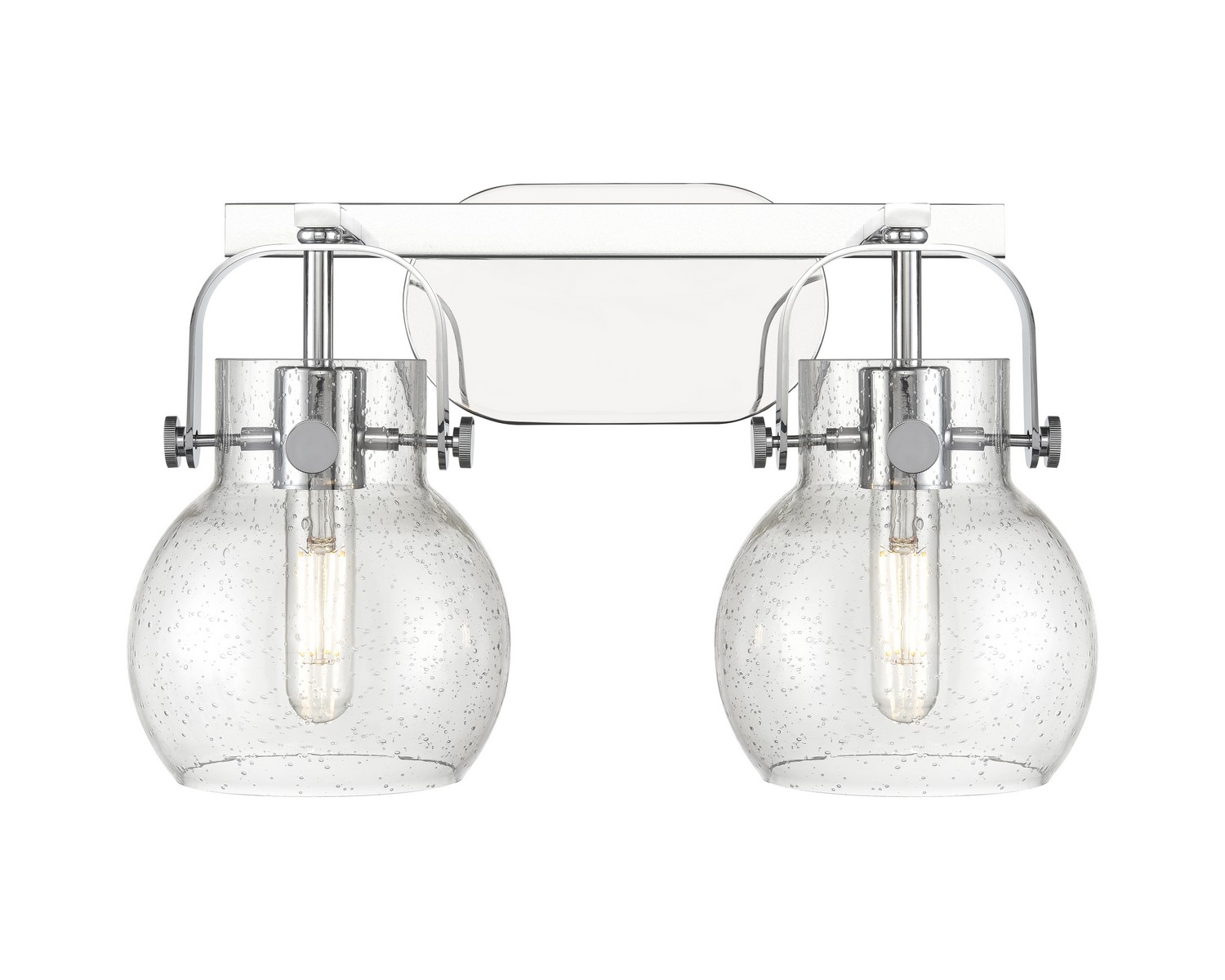 Two Light Bath Vanity by Innovations - Downtown Urban Collection, Polished Chrome Finish - 423-2W-PC-G410-6SDY