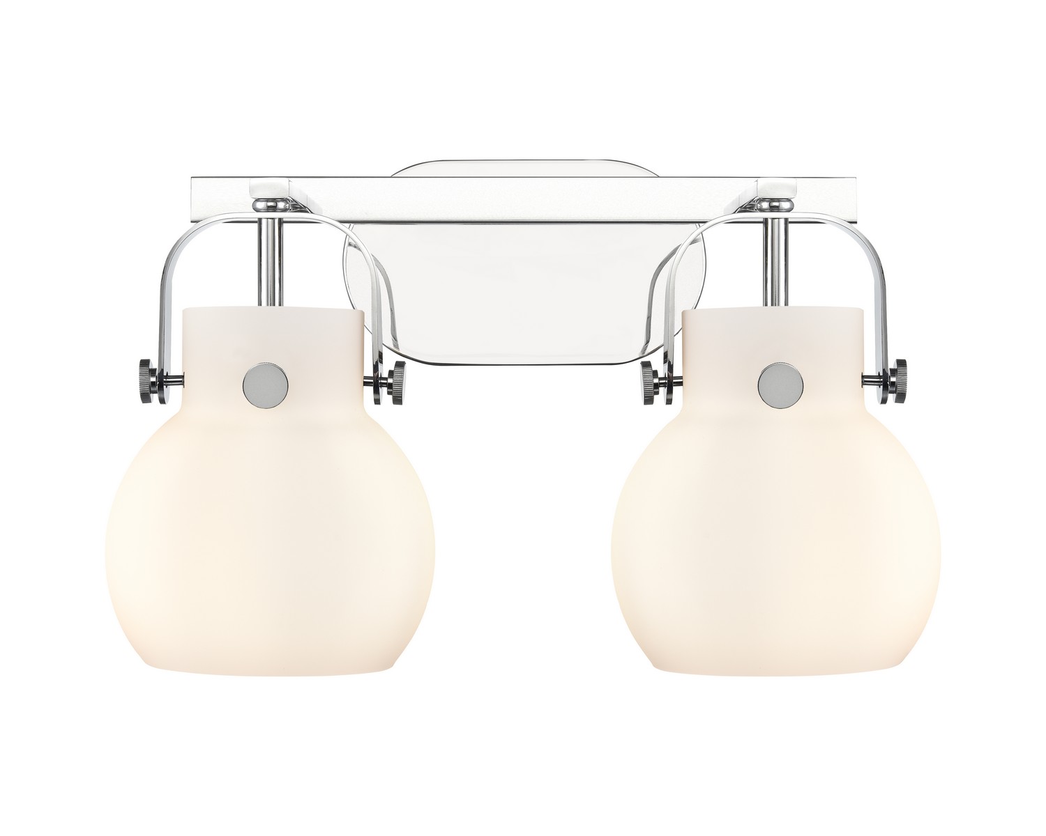 Two Light Bath Vanity by Innovations - Downtown Urban Collection, Polished Chrome Finish - 423-2W-PC-G410-6WH