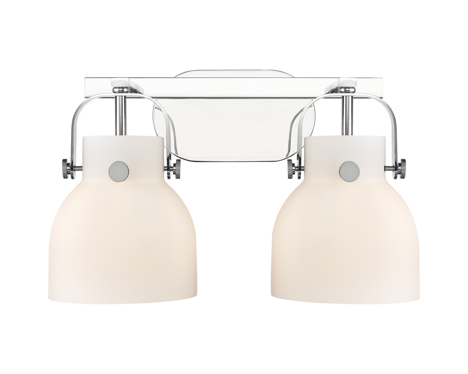 Two Light Bath Vanity by Innovations - Downtown Urban Collection, Polished Chrome Finish - 423-2W-PC-G412-6WH