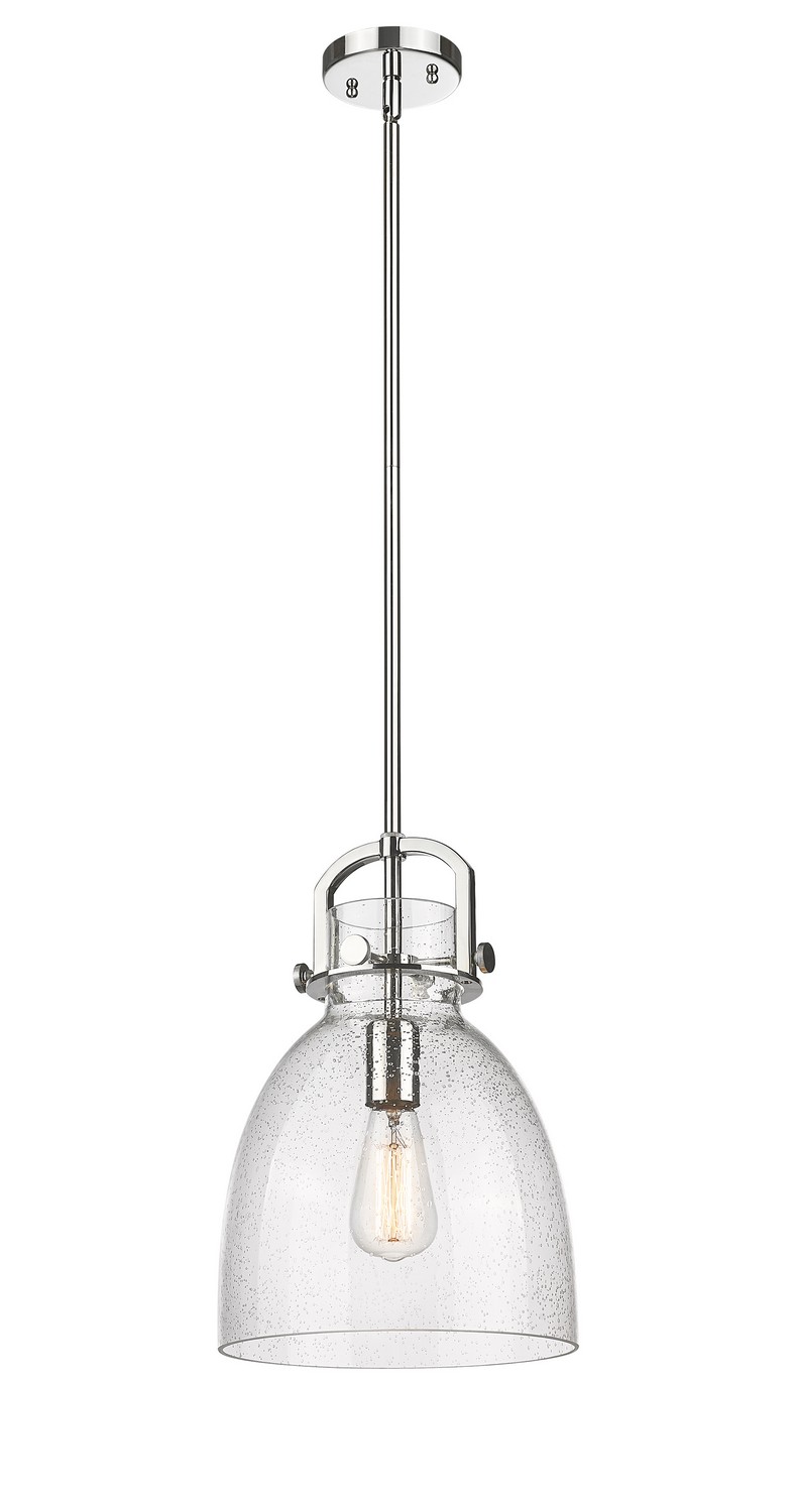 One Light Mini Pendant by Innovations - Downtown Urban Collection, Polished Nickel Finish - 410-1SM-PN-G412-10SDY