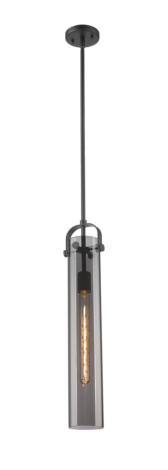 One Light Pendant by Innovations - Downtown Urban Collection, Matte Black Finish - 413-1SS-BK-G413-1S-4SM