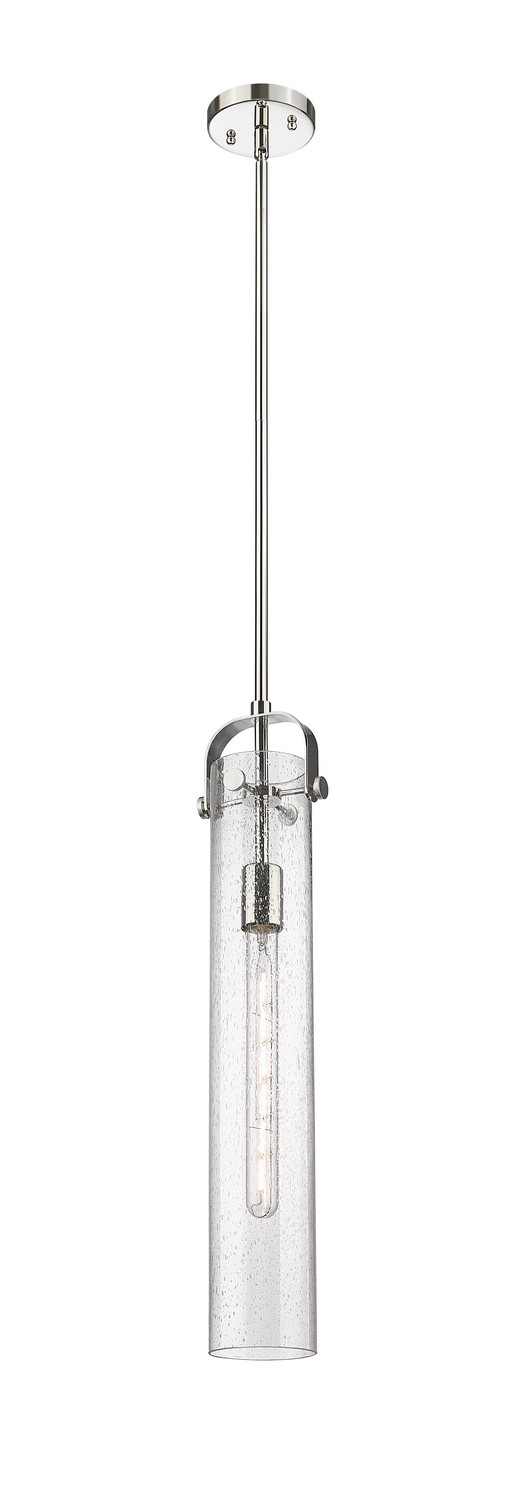 One Light Pendant by Innovations - Downtown Urban Collection, Polished Nickel Finish - 413-1SS-PN-G413-1S-4SDY