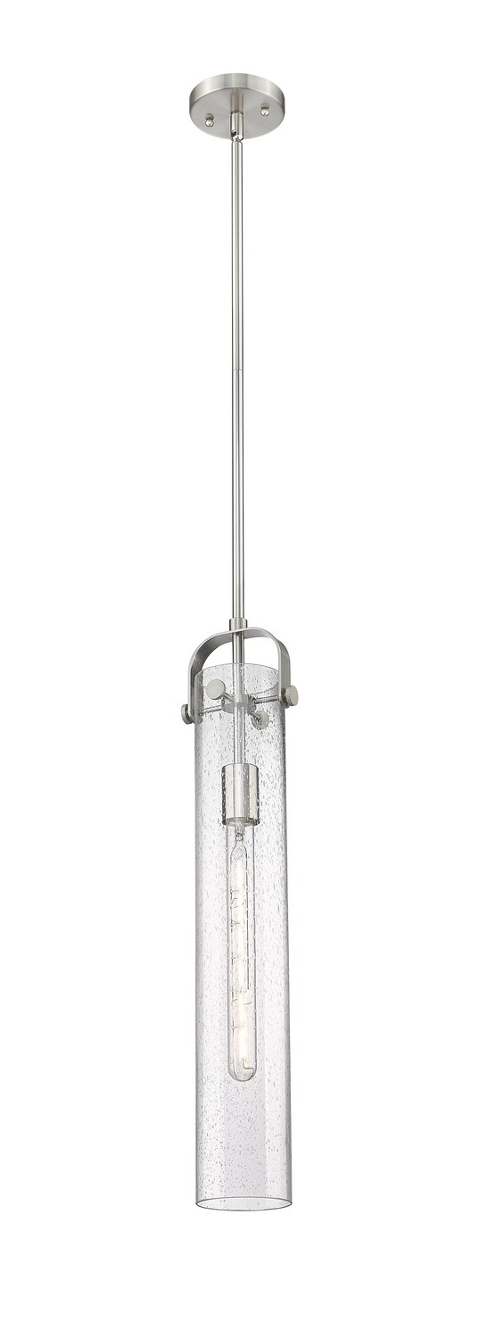 One Light Pendant by Innovations - Downtown Urban Collection, Satin Nickel Finish - 413-1SS-SN-G413-1S-4SDY
