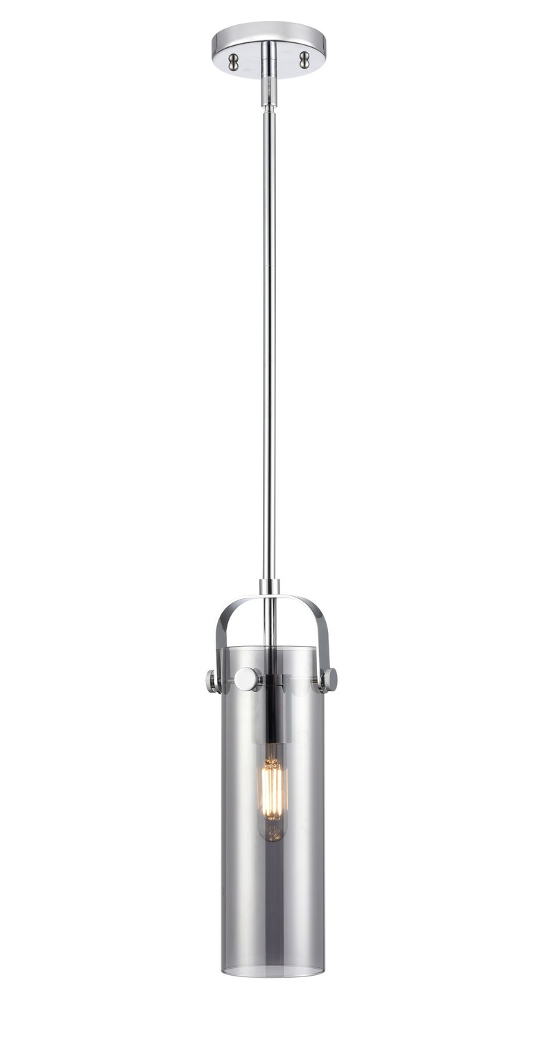 One Light Pendant by Innovations - Downtown Urban Collection, Polished Chrome Finish - 423-1S-PC-G423-12SM