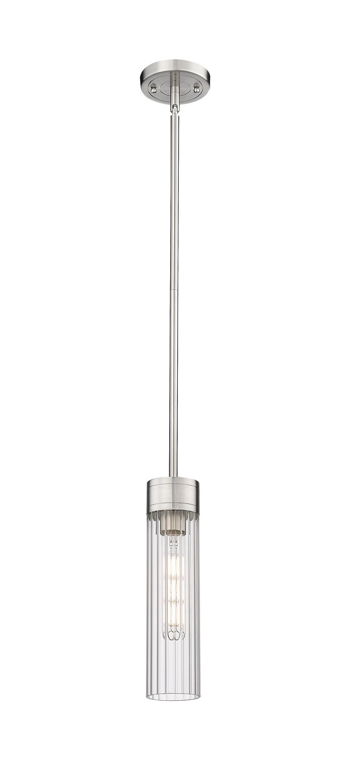 One Light Pendant by Innovations - Downtown Urban Collection, Satin Nickel Finish - 429-1S-SN-G429-11CL