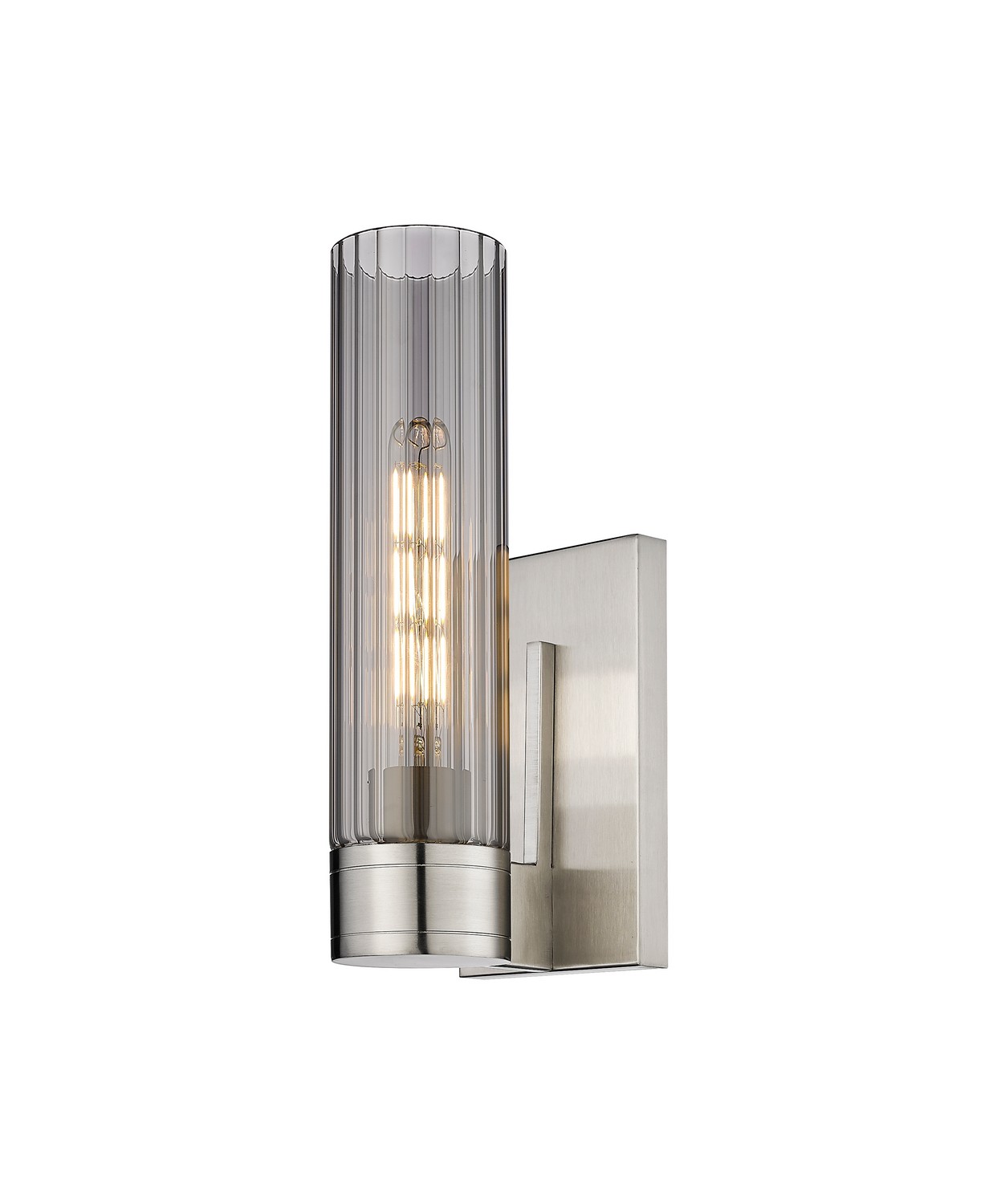 One Light Wall Sconce by Innovations - Downtown Urban Collection, Satin Nickel Finish - 429-1W-SN-G429-11SM
