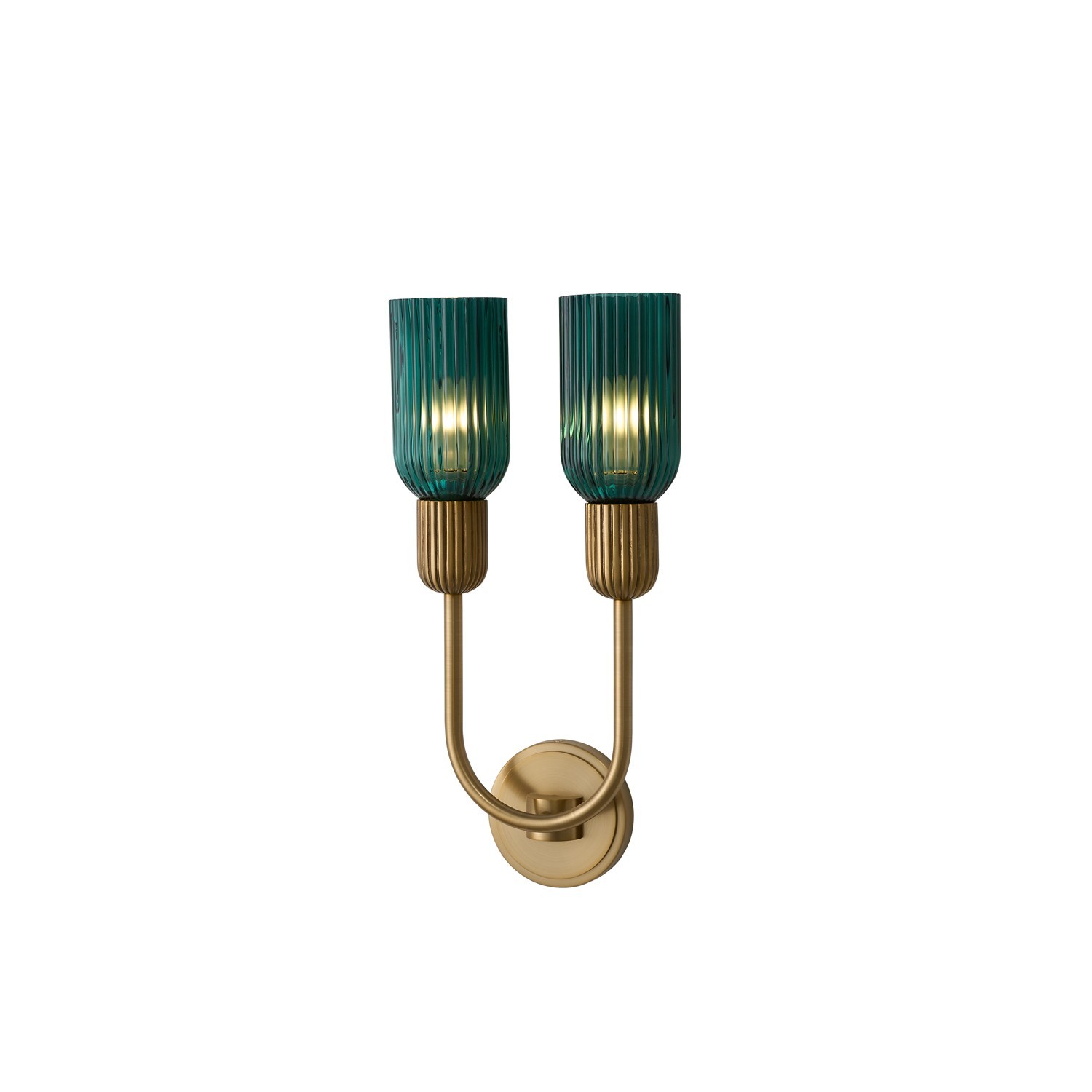 Kalco Verde Two Light Wall Sconce in Satin Brass - 519621STB