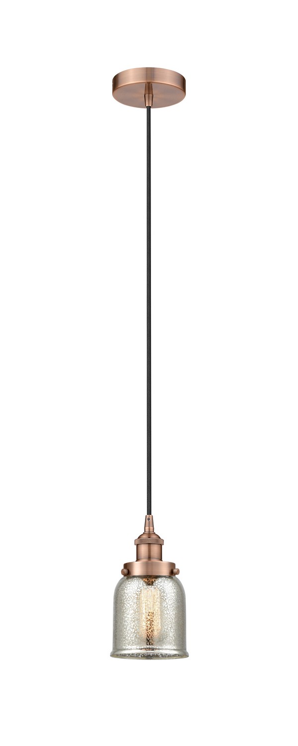 One Light Mini Pendant by Innovations - Edison Collection, Antique Copper Finish - 616-1PH-AC-G58