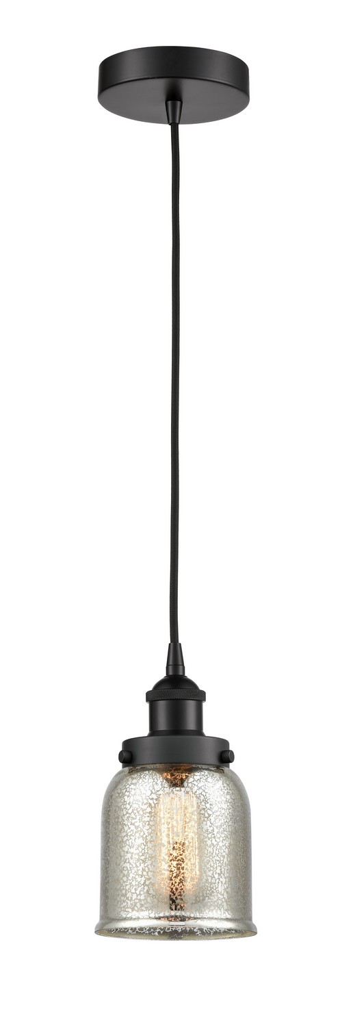 One Light Mini Pendant by Innovations - Edison Collection, Matte Black Finish - 616-1PH-BK-G58