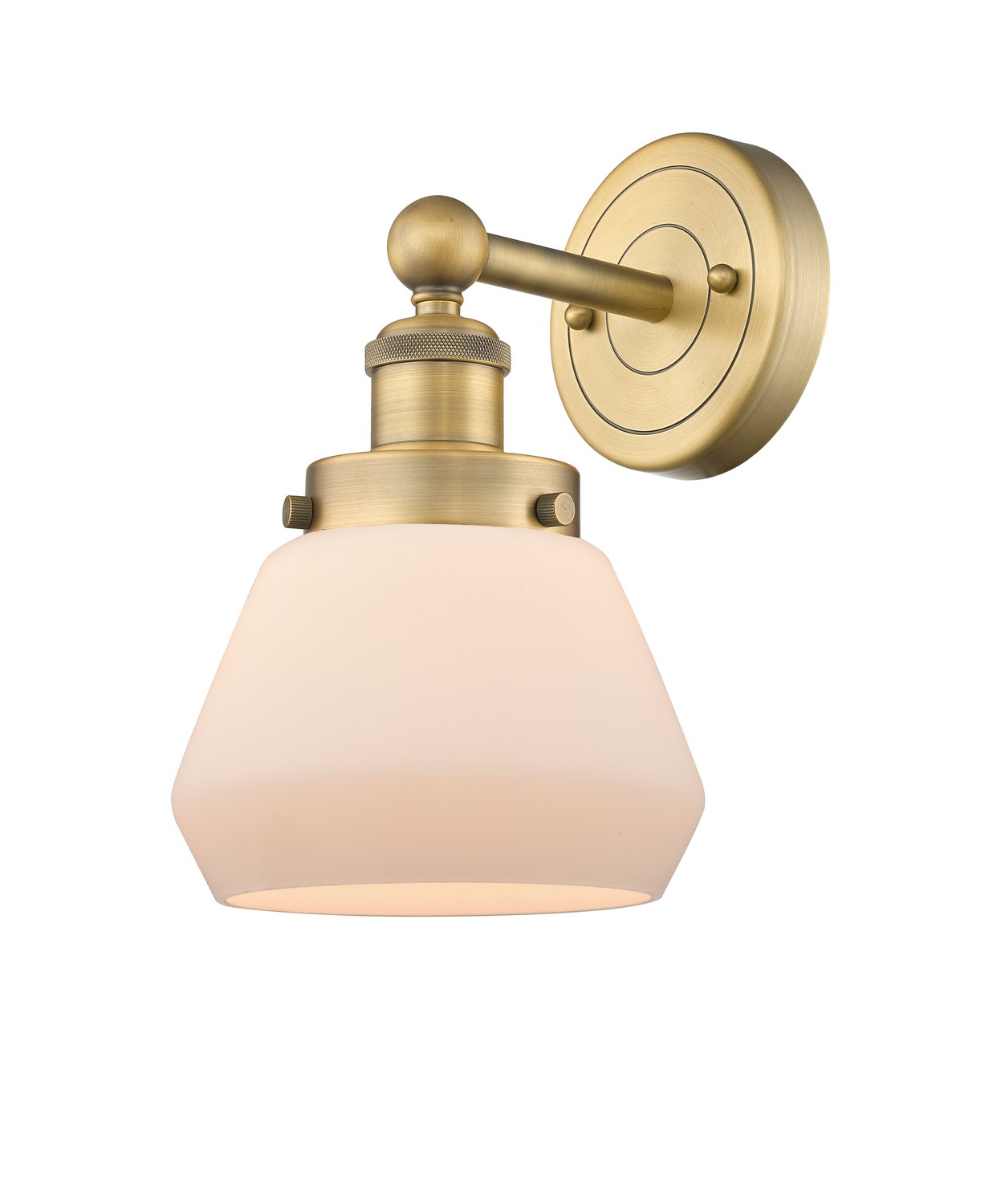 One Light Wall Sconce by Innovations - Edison Collection, Brushed Brass Finish - 616-1W-BB-G171