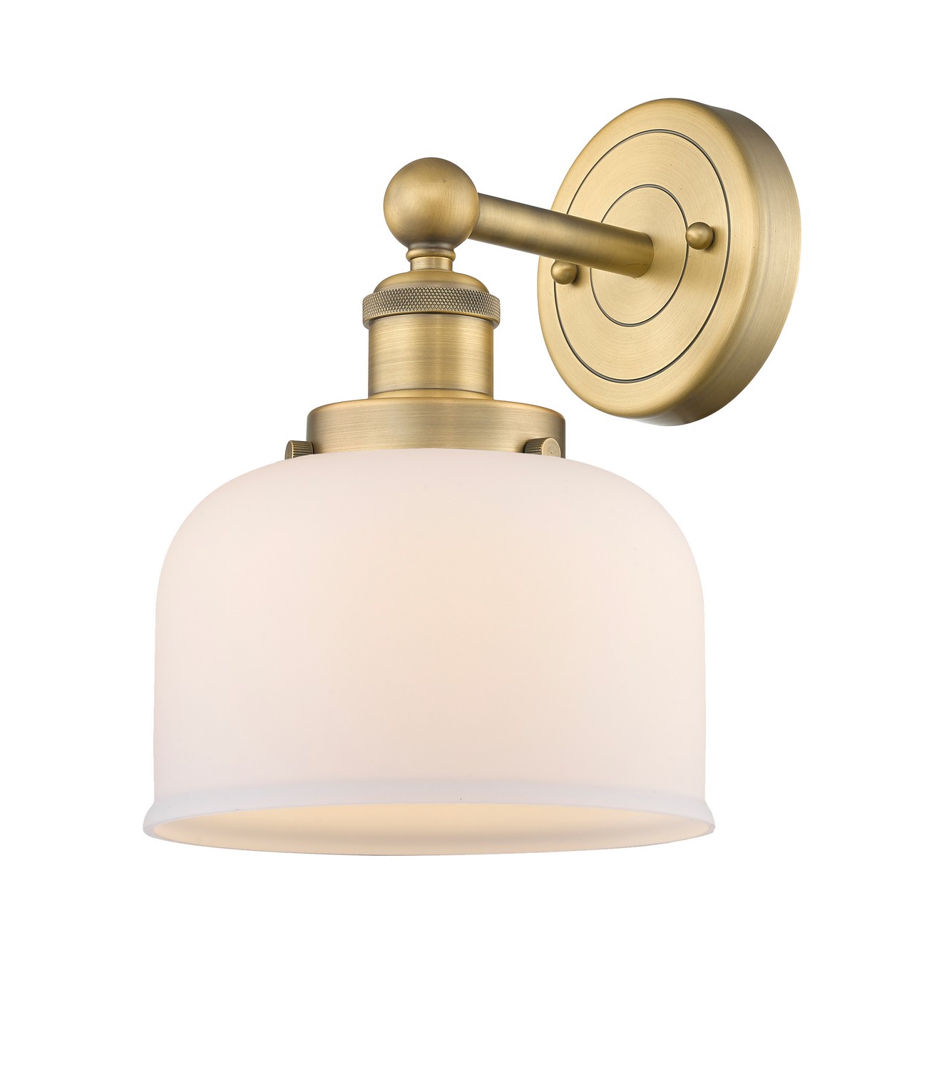 One Light Wall Sconce by Innovations - Edison Collection, Brushed Brass Finish - 616-1W-BB-G71