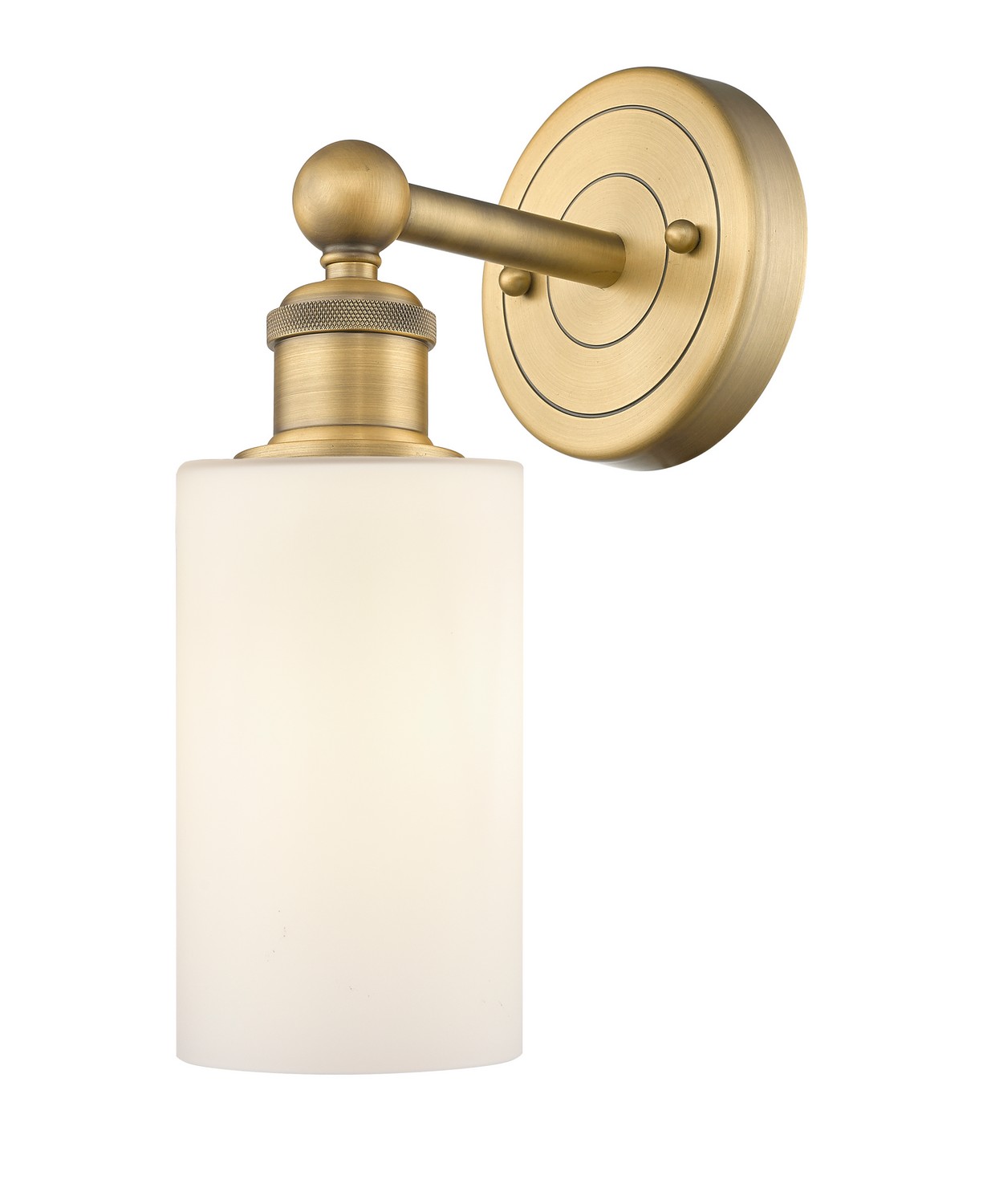 One Light Wall Sconce by Innovations - Edison Collection, Brushed Brass Finish - 616-1W-BB-G801